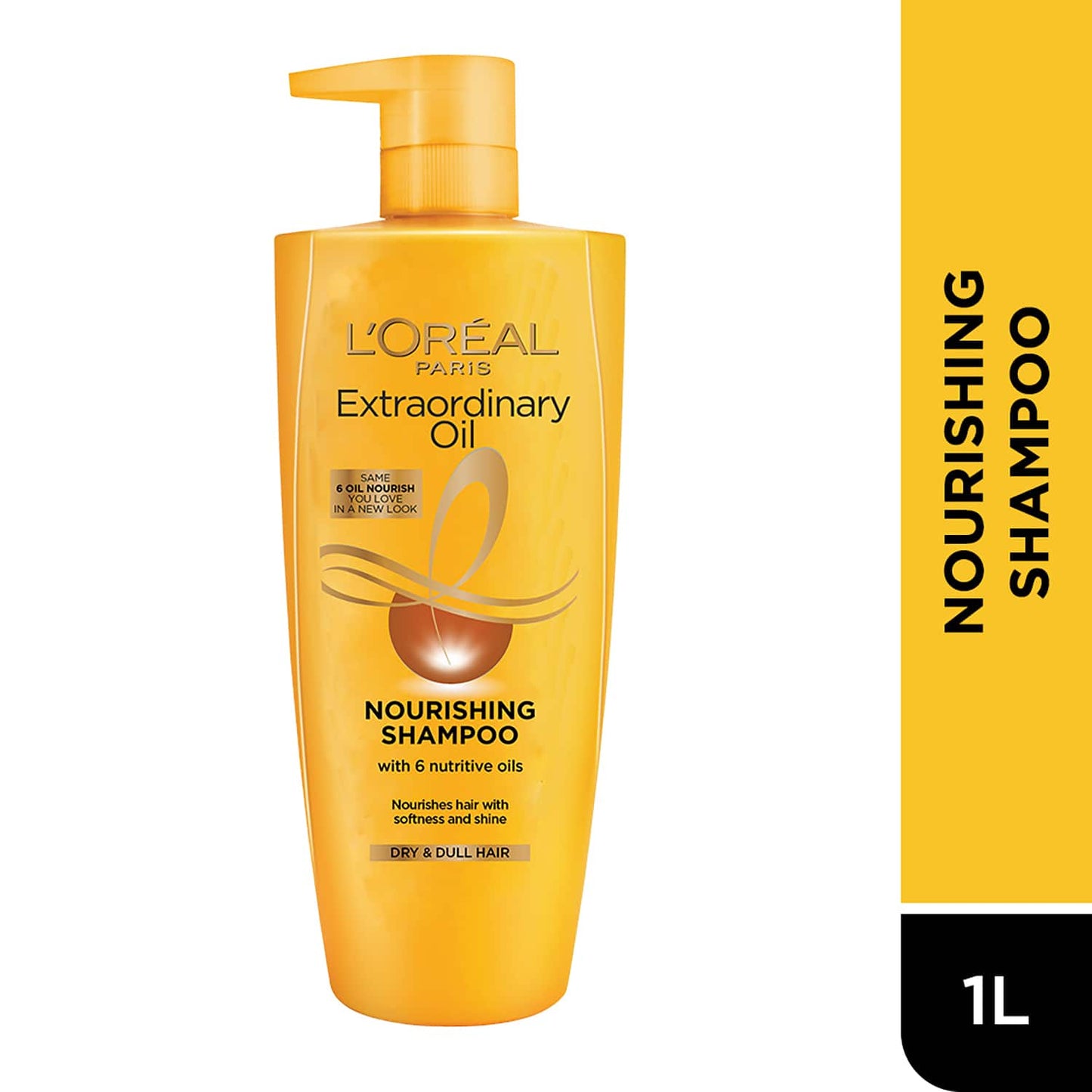 L'Oreal Paris Extraordinary Oil Nourishing Shampoo for Dry & Dull Hair (1000ml)