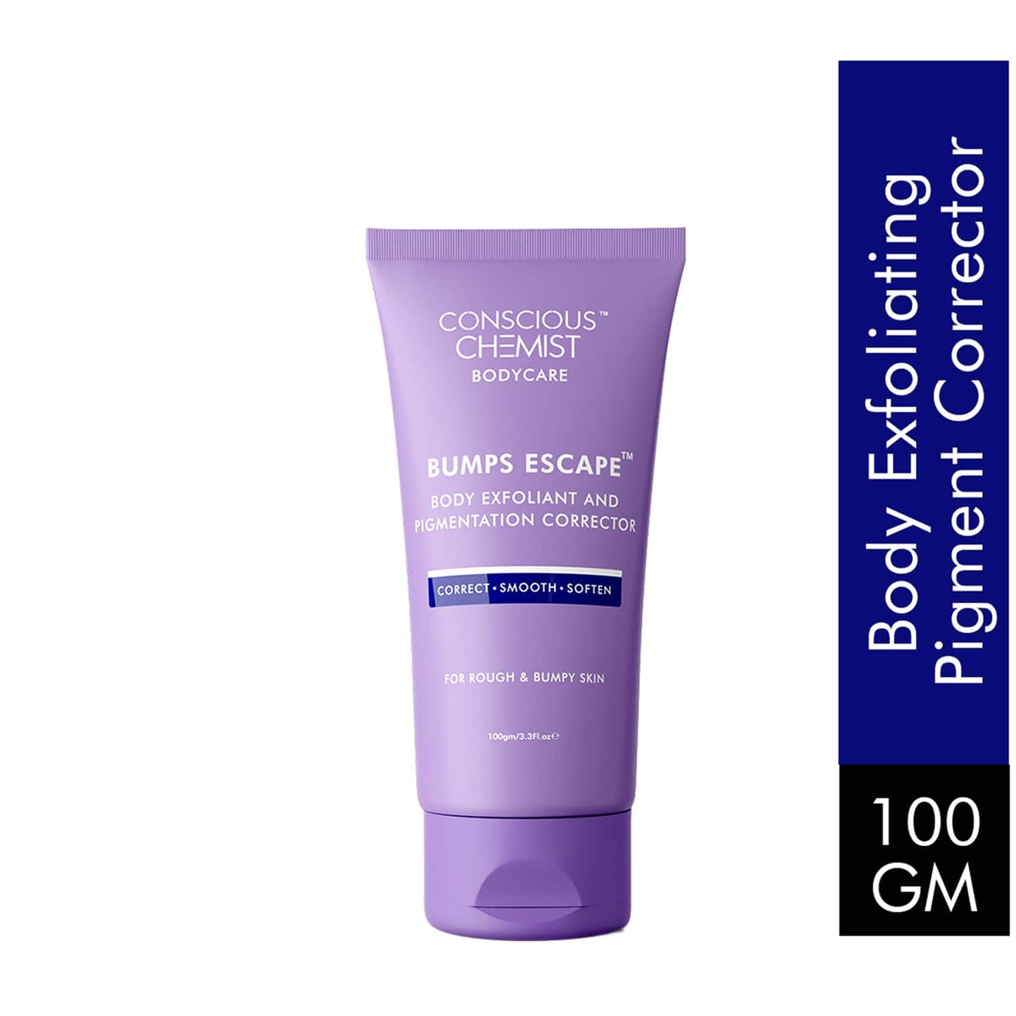 Conscious Chemist Body Exfoliating & Pigmentation Corrector Cream for Hard Bumps & Strawberry Skin