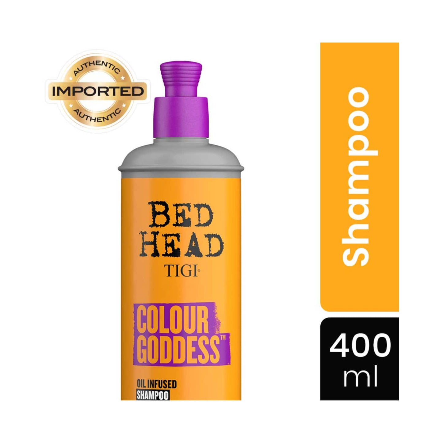 TIGI Bed Head Color Goddess Oil Infused Shampoo For Colored Hair (400ml)