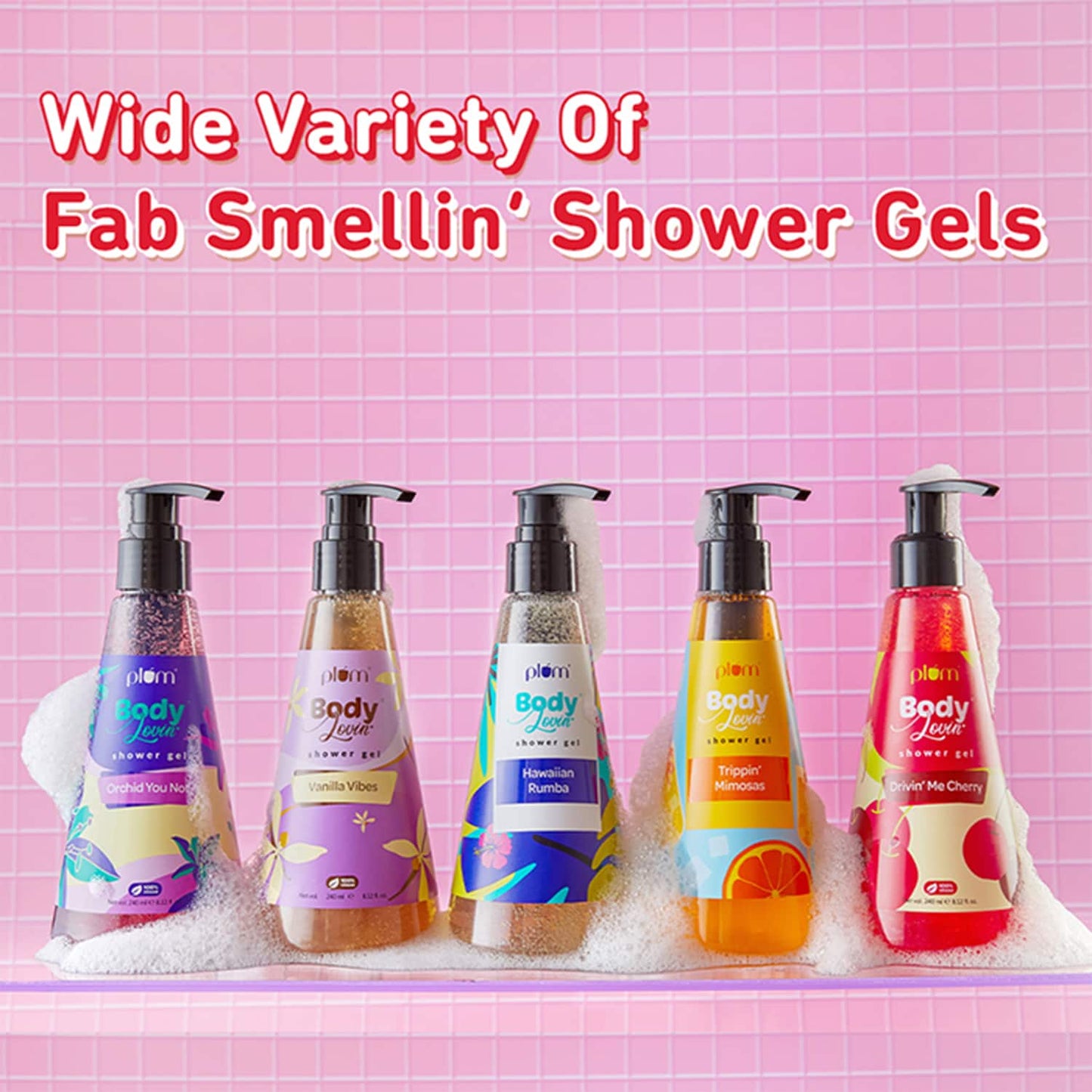 Plum Bodylovin' Drivin' Me Cherry Shower Gel - (240ml)