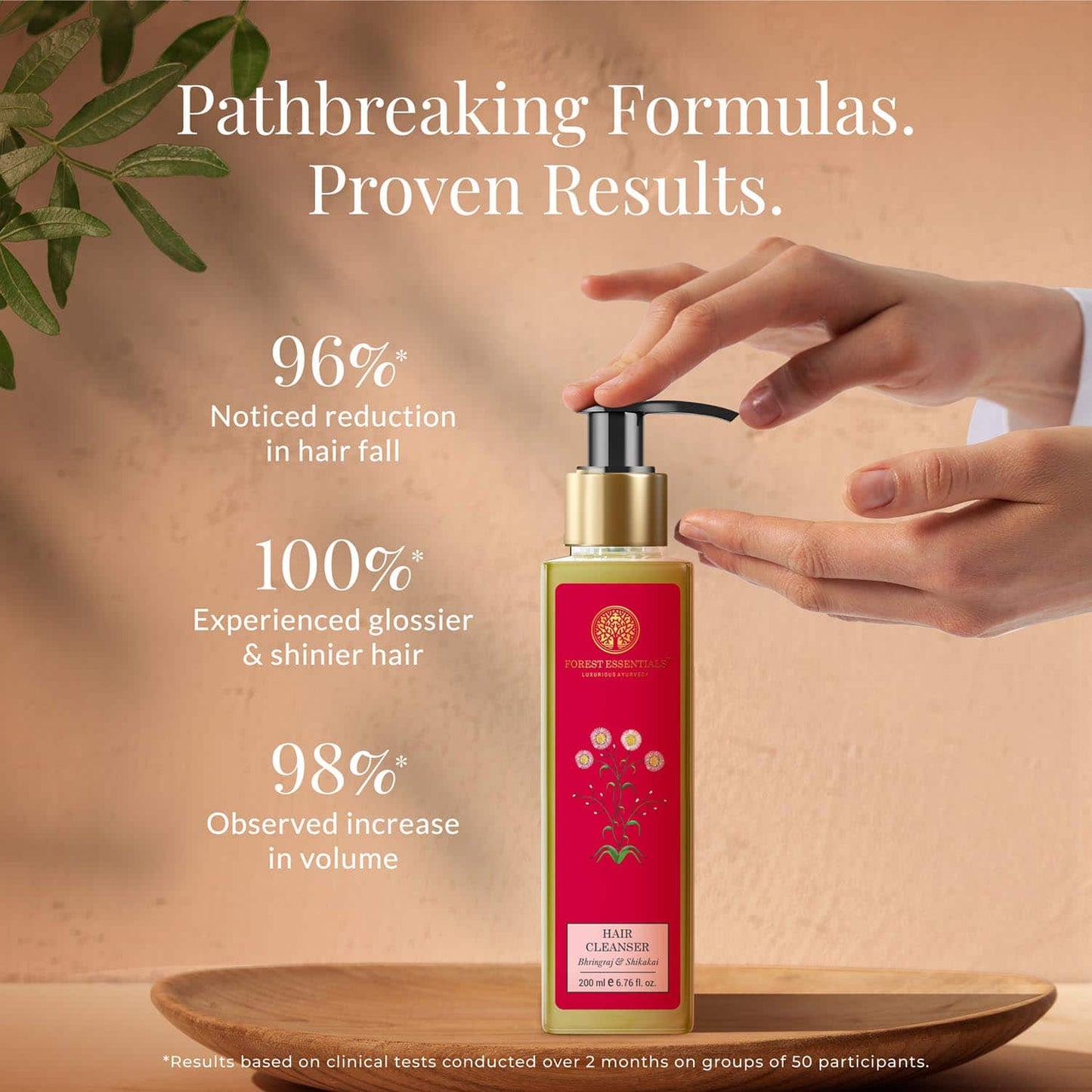 Forest Essentials Bhringraj & Shikakai Hair Cleanser Shampoo (200ml)