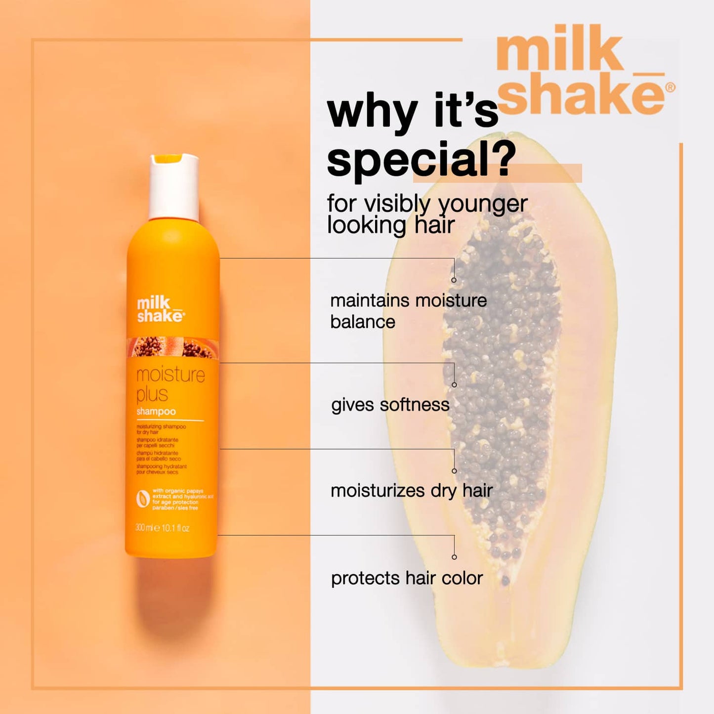 Milk Shake Love Children Moisture Plus Shampoo (300ml)