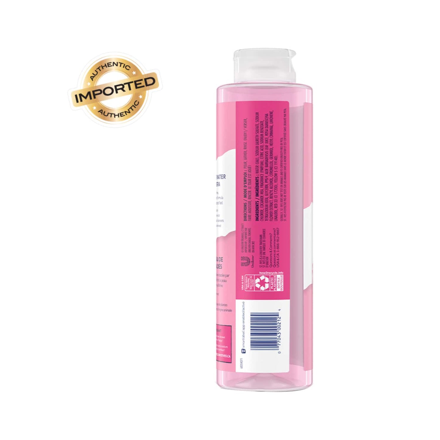 St. Ives Refreshing Rose Water & Aloe Vera Shower Gel (650ml)