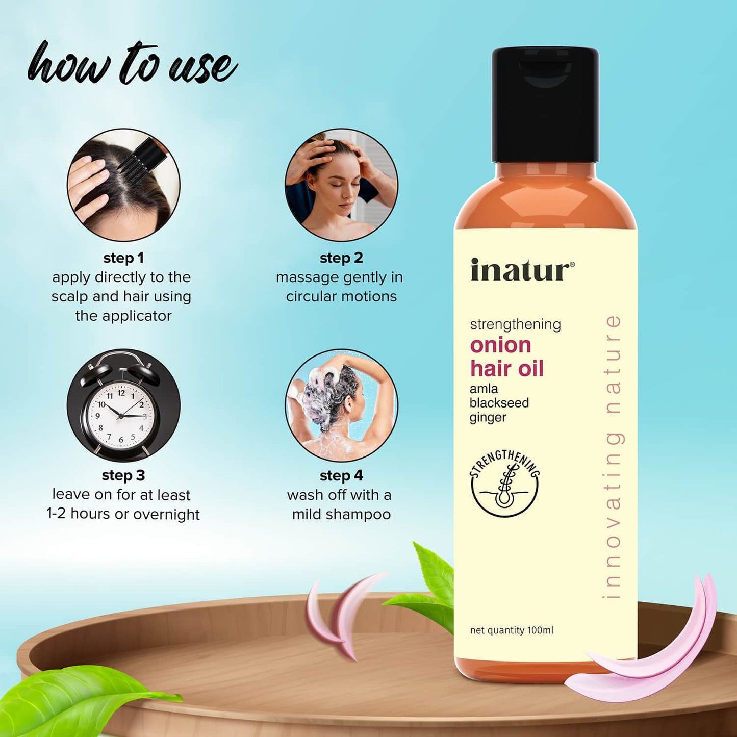 Inatur Onion Hair Oil (100ml)