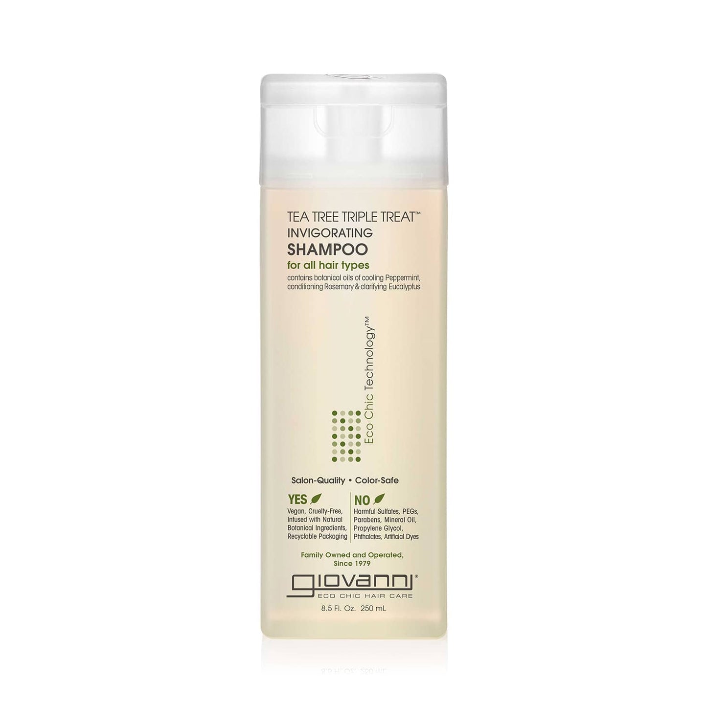 Giovanni Organic Tea Tree Triple Treat Invigorating Shampoo (250ml)