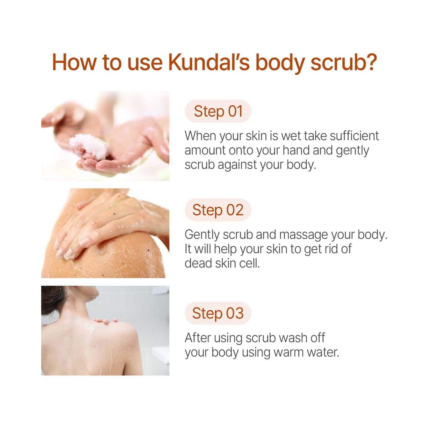 Kundal Cherry Blossom Macadamia & Sugar Body Scrub (550g)