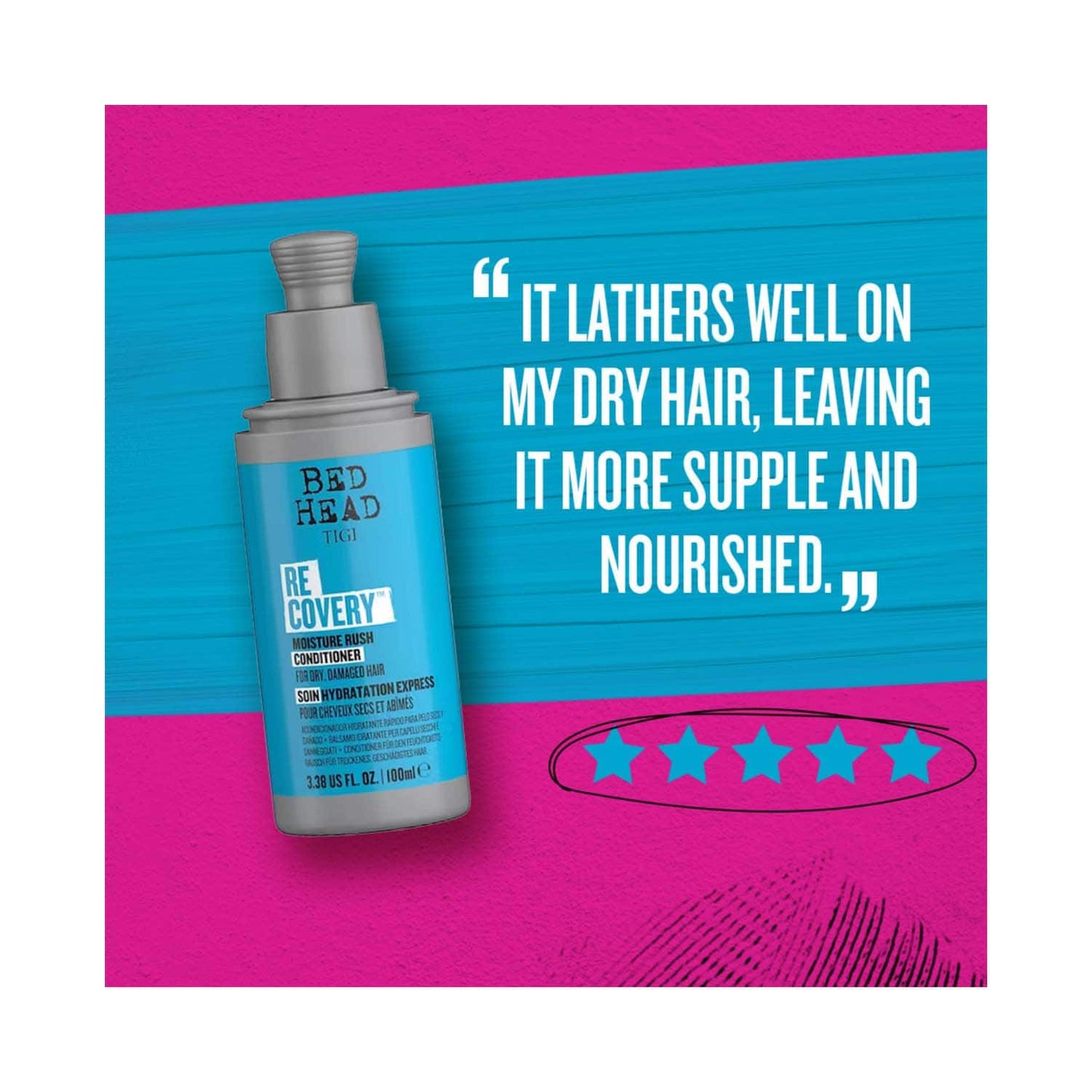 TIGI Bed Head Recovery Moisture For Dry & Damaged Hair Rush Conditioner (100 ml)