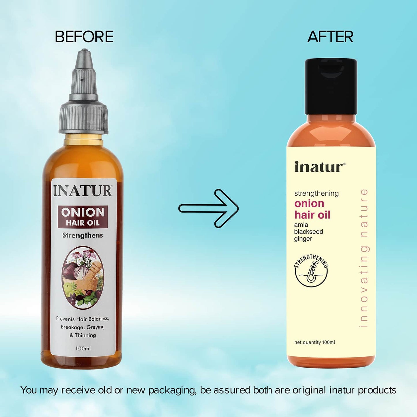 Inatur Onion Hair Oil (100ml)