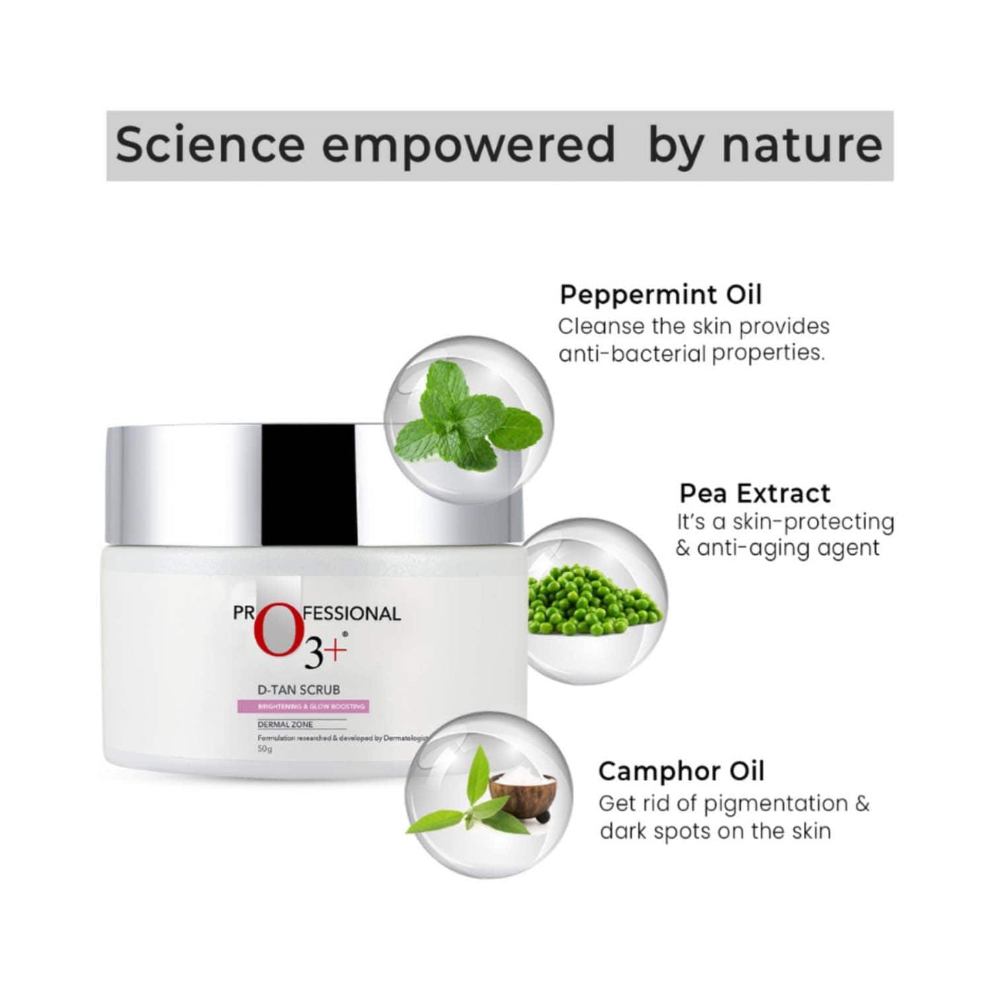 O3+ D Tan Scrub (50g)