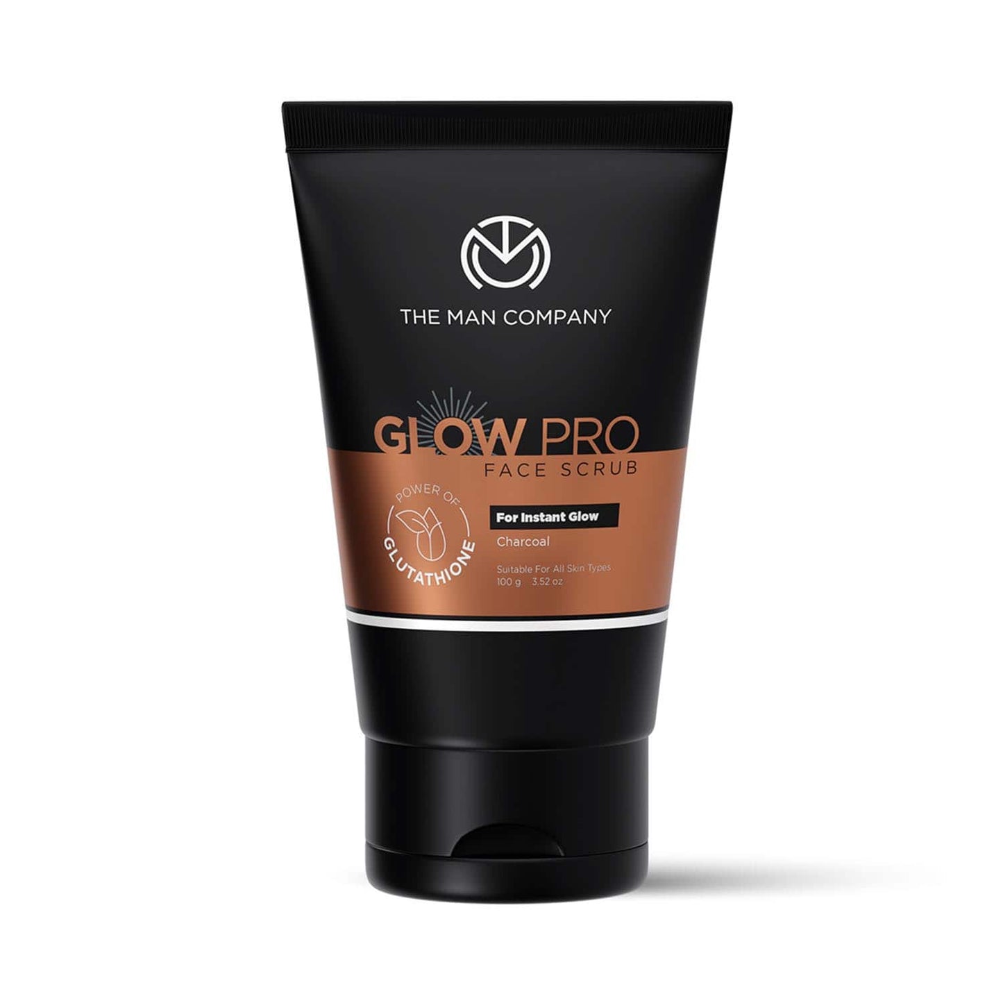 The Man Company Glow pro Face Scrub for Exfoliating & Even Skin Tone - (100 g)