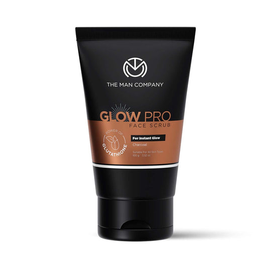 The Man Company Glow pro Face Scrub for Exfoliating & Even Skin Tone - (100 g)