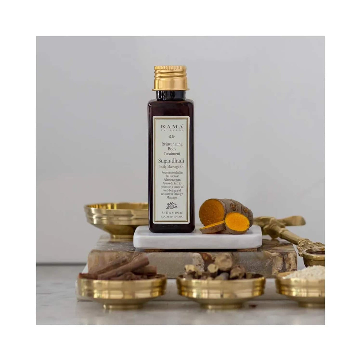 Kama Ayurveda Sugandhadi Rejuvenating Body Treatment Oil (100ml)