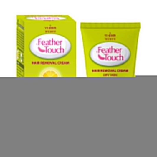 VI-JOHN Feather Touch Hair Removal Cream With Lime & Aloe Vera Tube For Dry Skin (40g)