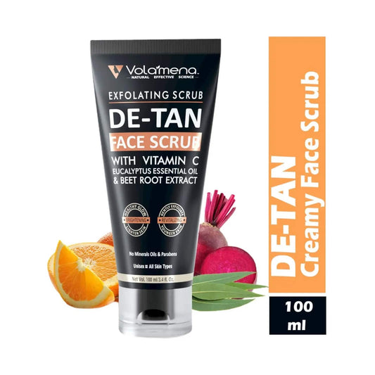 Volamena De-Tan Face Scrub (100ml)