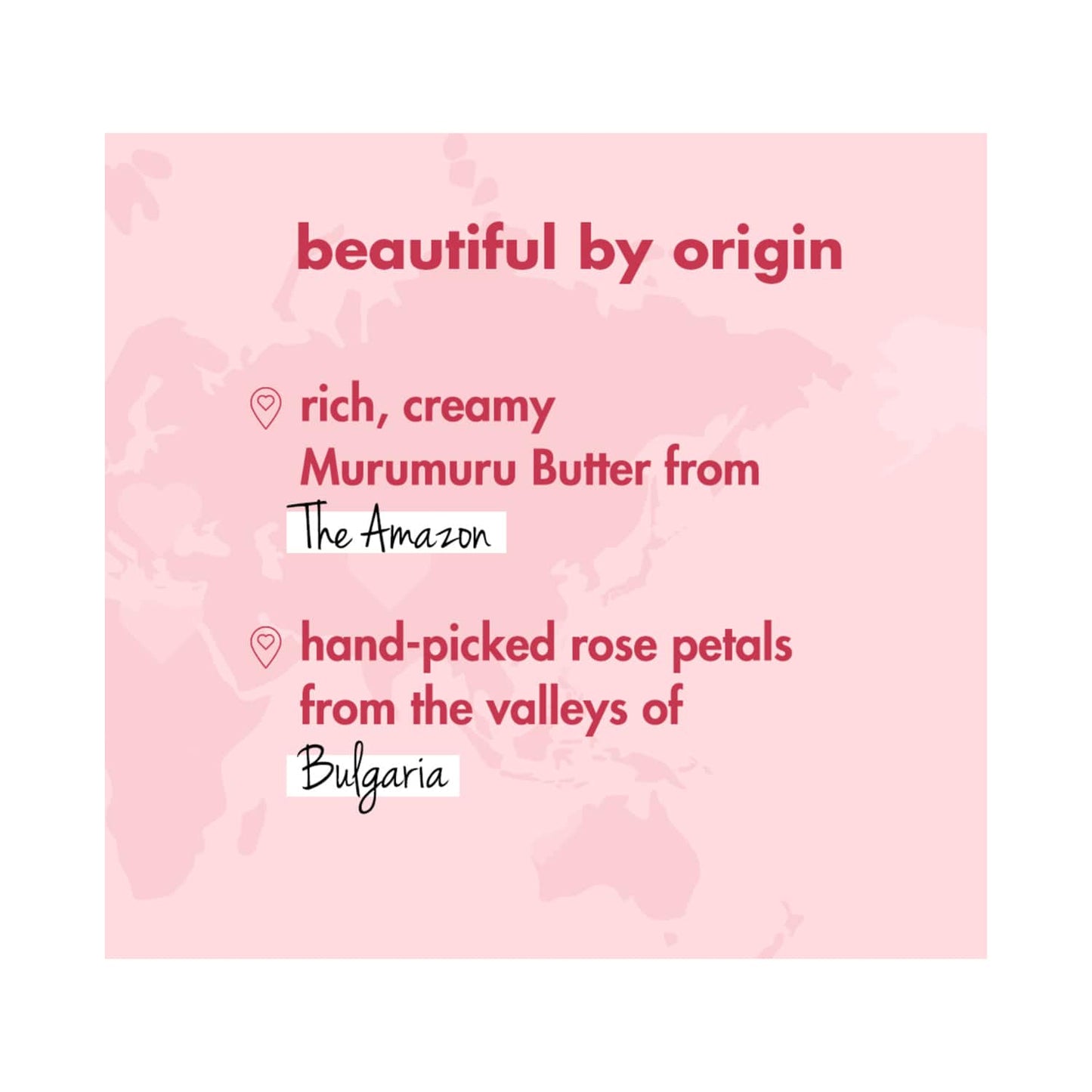 Love Beauty & Planet Murumuru Butter & Rose Moisturising Body Lotion (190 ml)