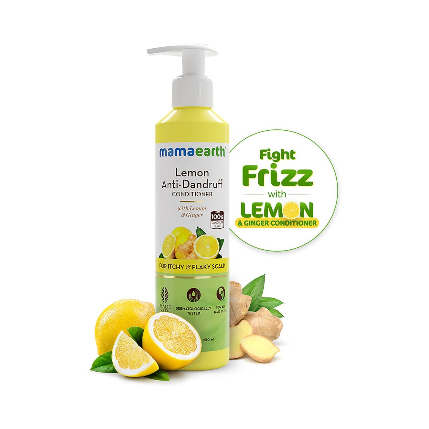 Mamaearth Lemon Anti-Dandruff Conditioner (250ml)