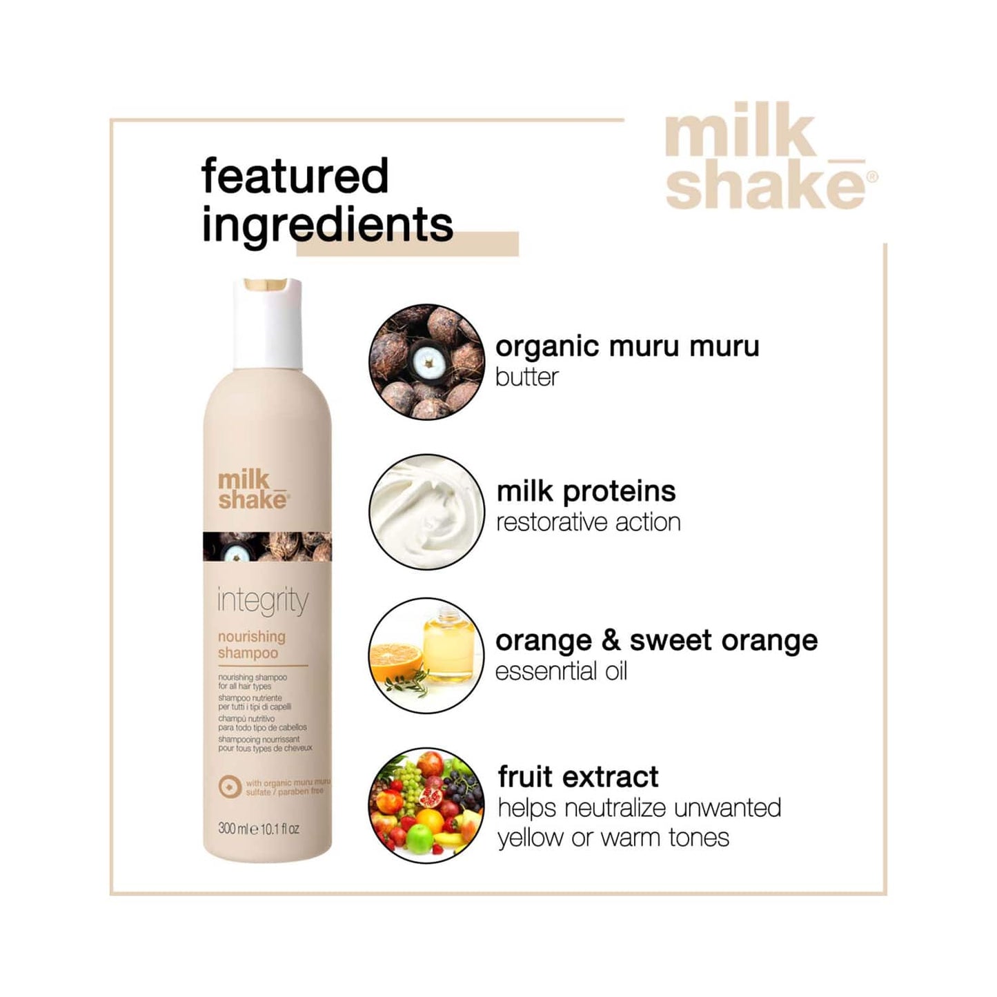 Milk Shake Integrity Nourishing Shampoo (300ml)