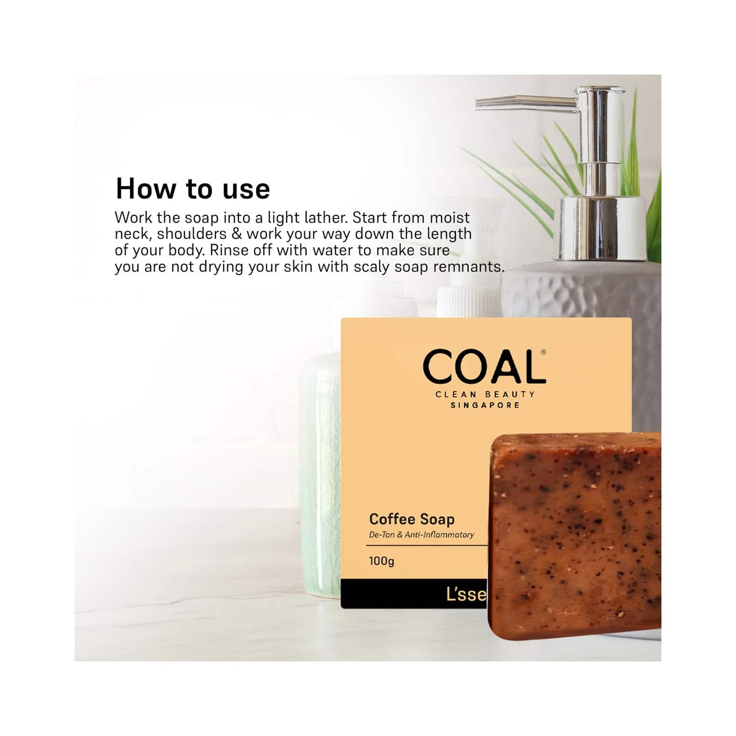 COAL CLEAN BEAUTY Coffee Soap (100g)