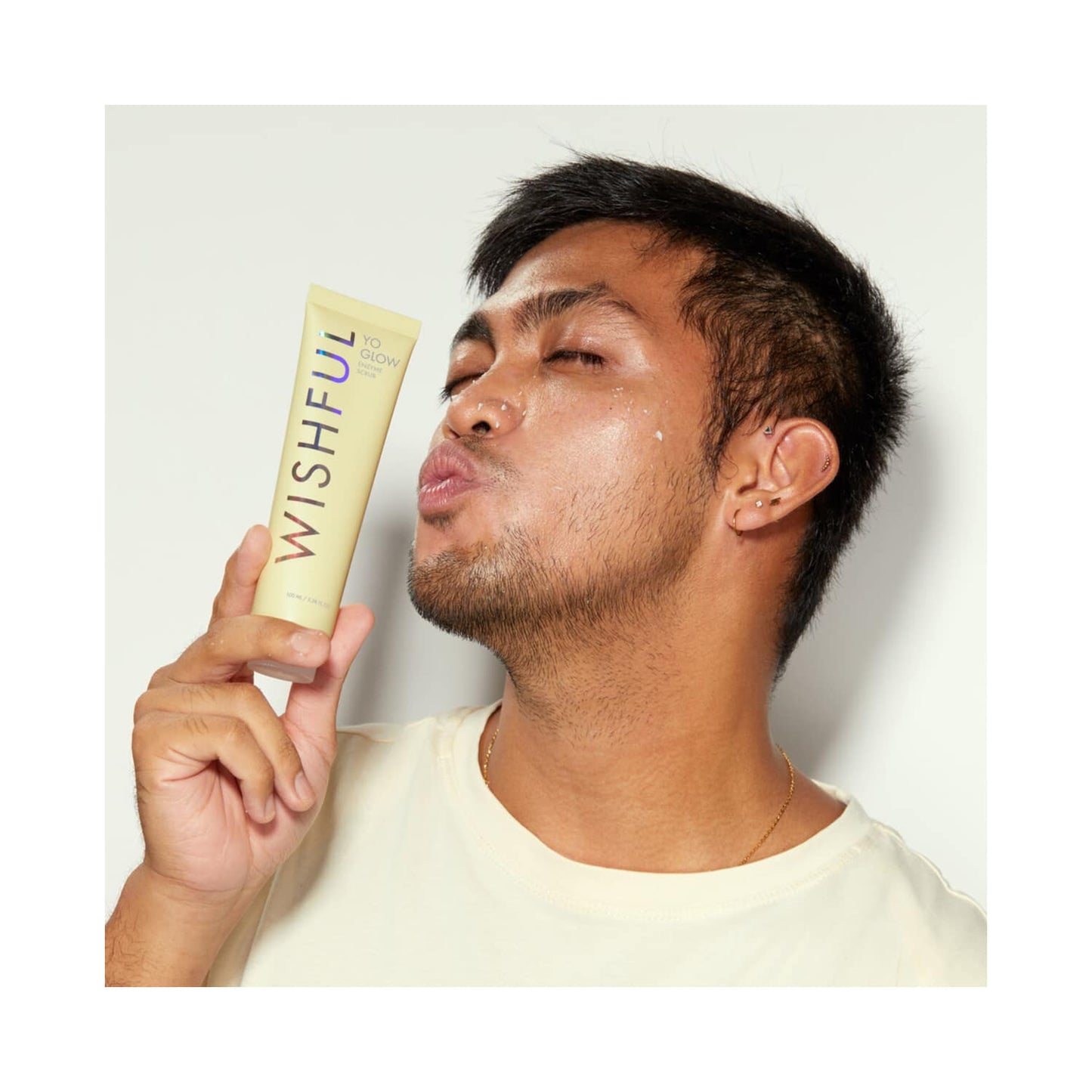 Wishful Yo Glow AHA & BHA Facial Enzyme Scrub (40ml)