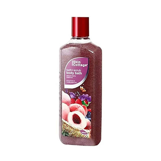 SKIN COTTAGE Peach Berry Essence Body Bath + Scrub (400ml)