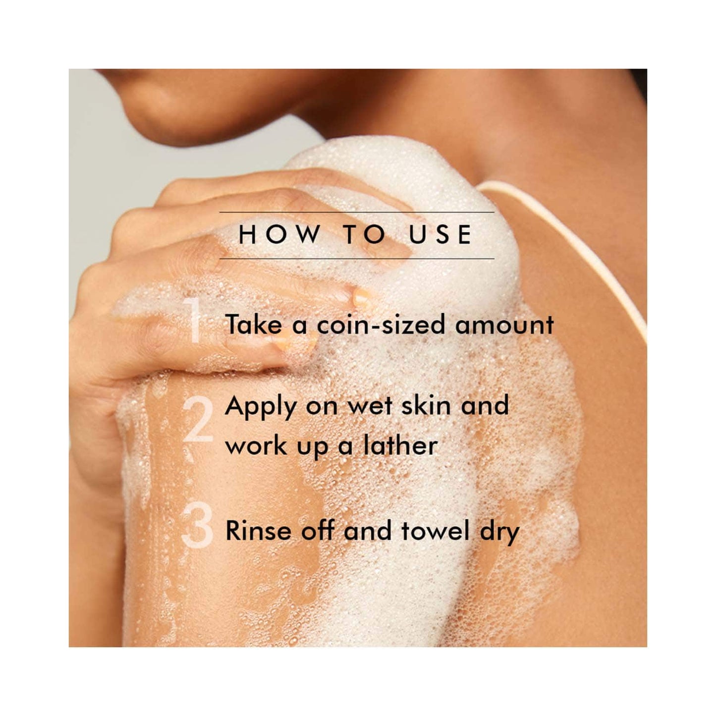 mCaffeine Milky Brew Coffee Body Wash Tube (200ml)