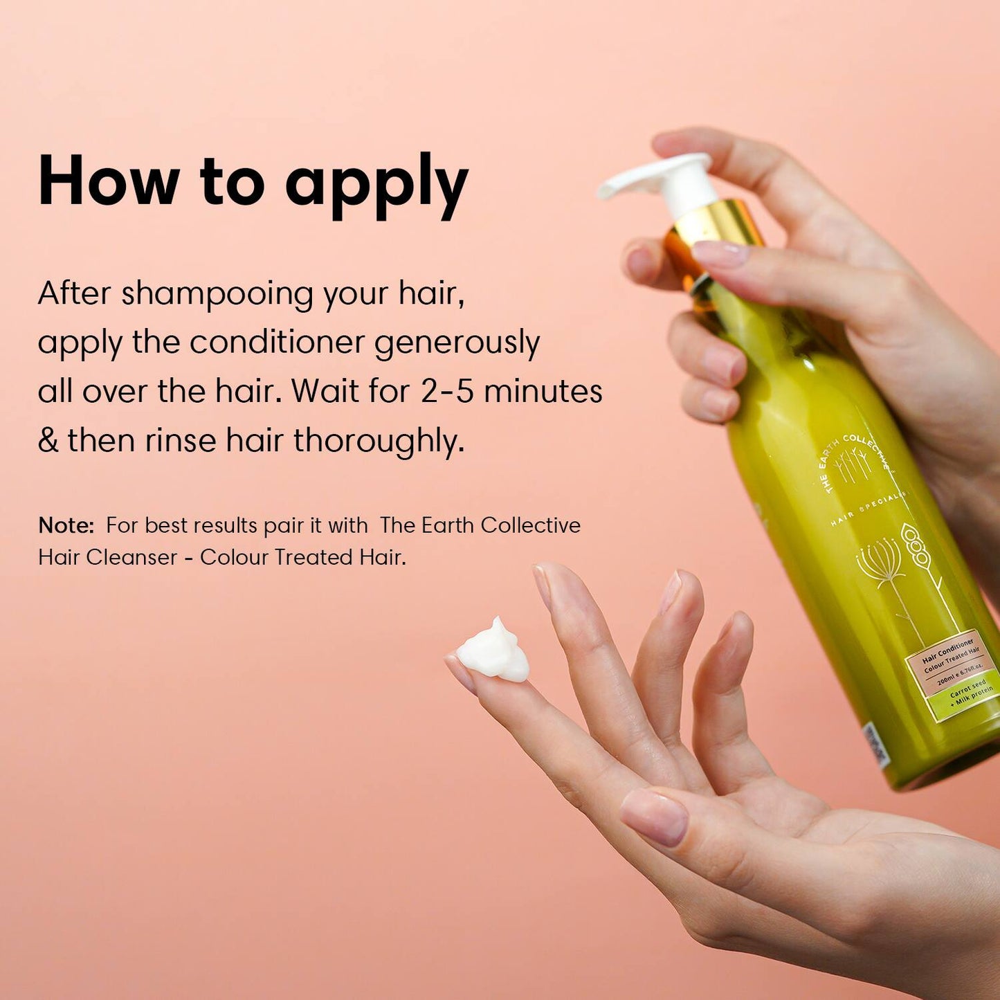 The Earth Collective Hair Conditioner For Color Treated Hair (200 ml)