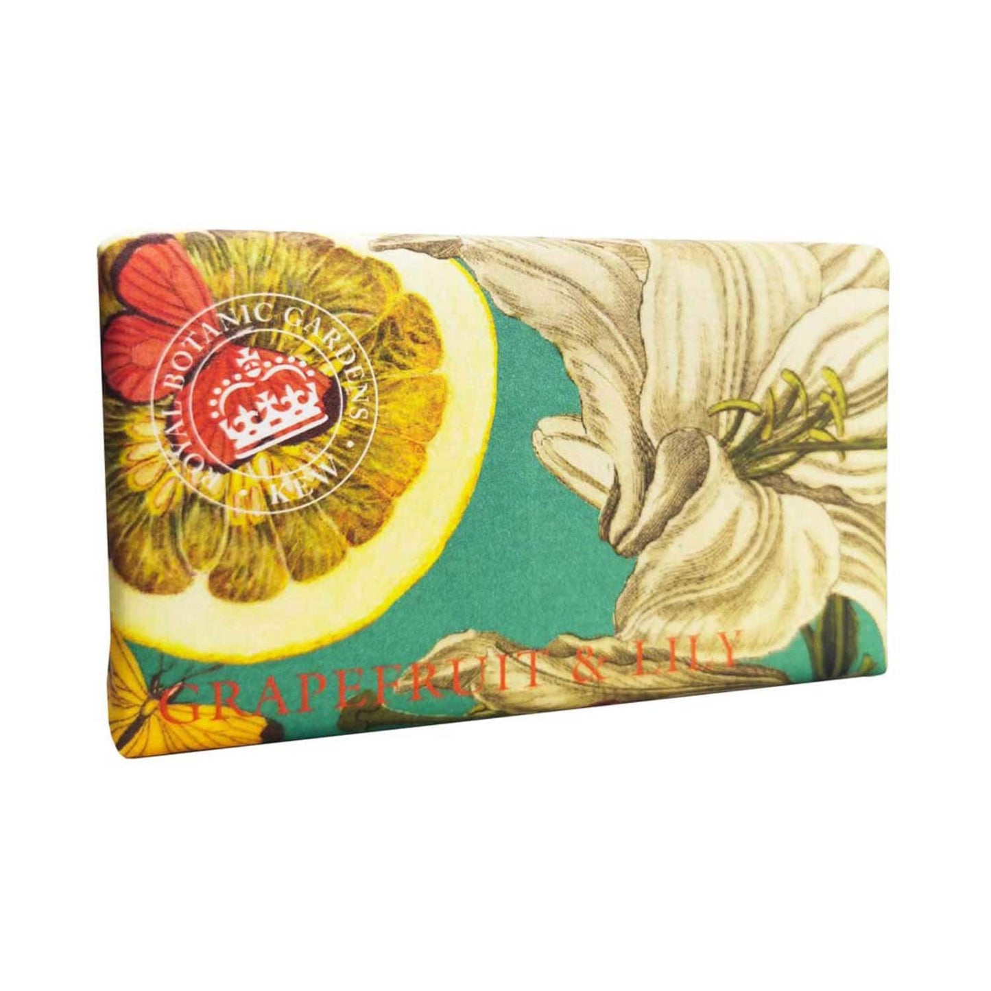 The English Soap Company Royal Botanic Gardens Kew Grapefruit & Lily Soap (240g)