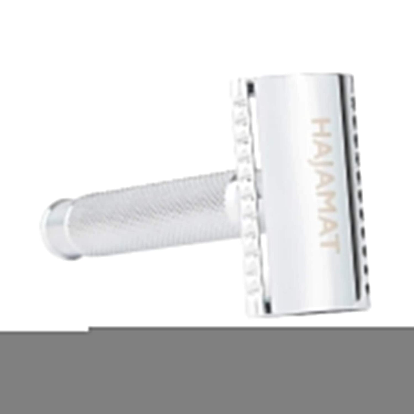 Hajamat Scythe Double Edge Safety Razor, Stainless Steel 304, Chrome Finish
