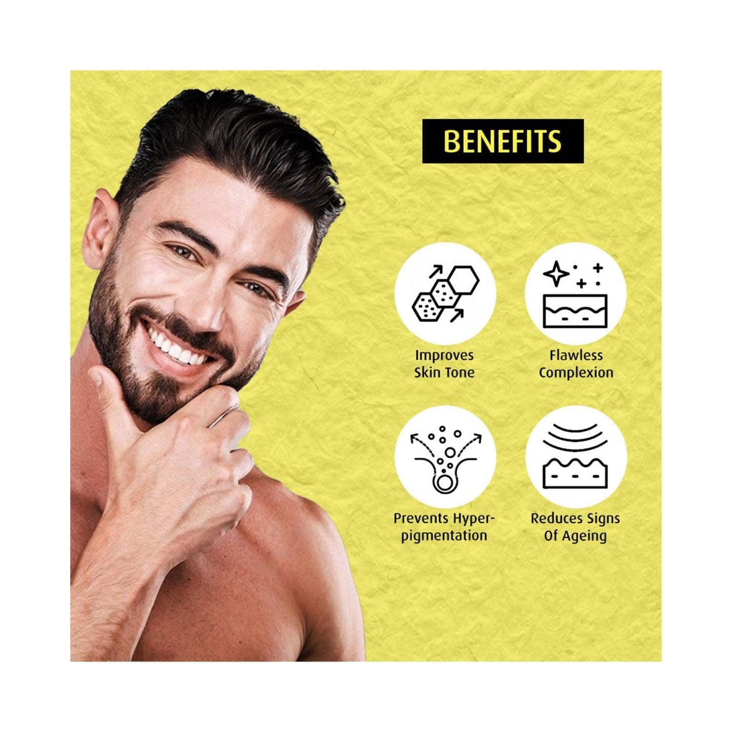 Mancode Skin Brightening Face Wash For Men (100 ml)