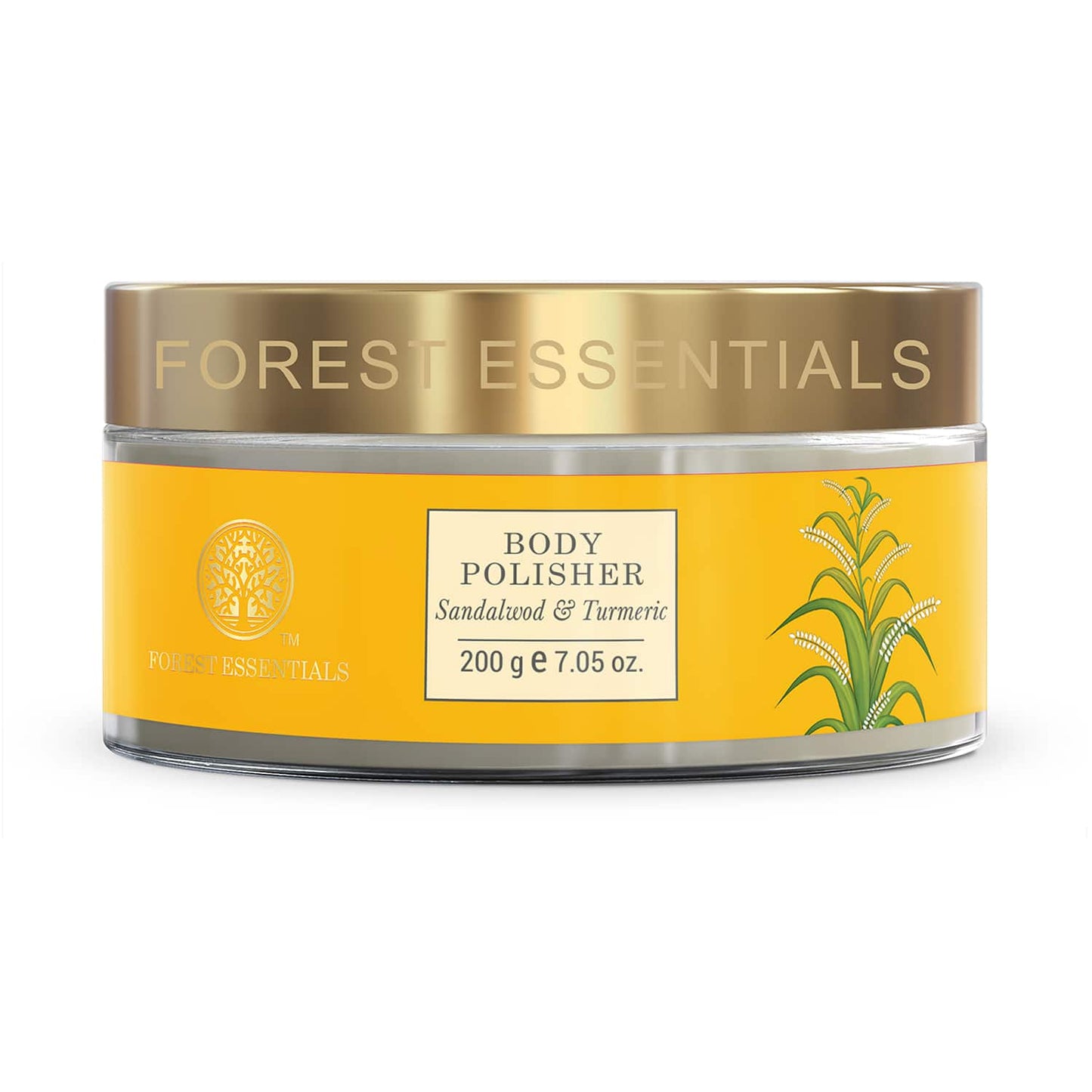 Forest Essentials Body Polisher Ayurvedic Exfoliating Scrub (200 g)