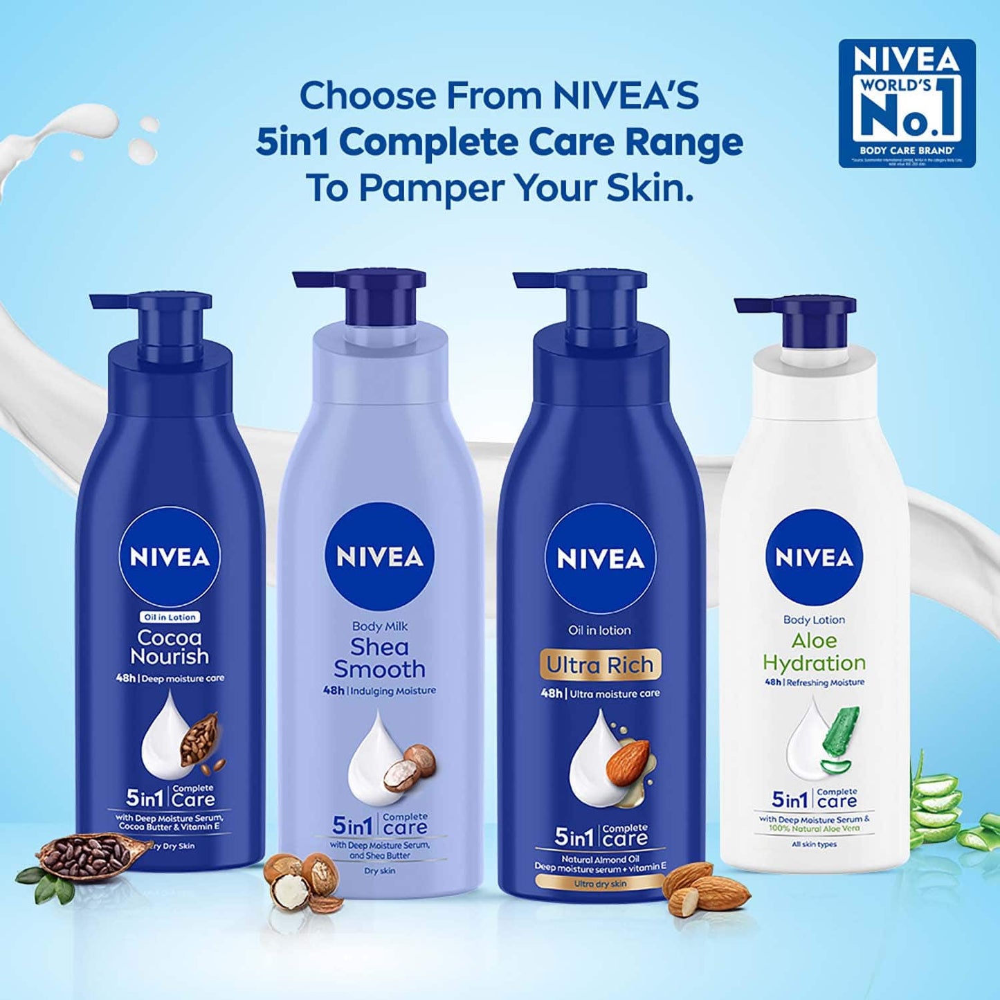 Nivea Cocoa Nourish Oil In Lotion (200ml)