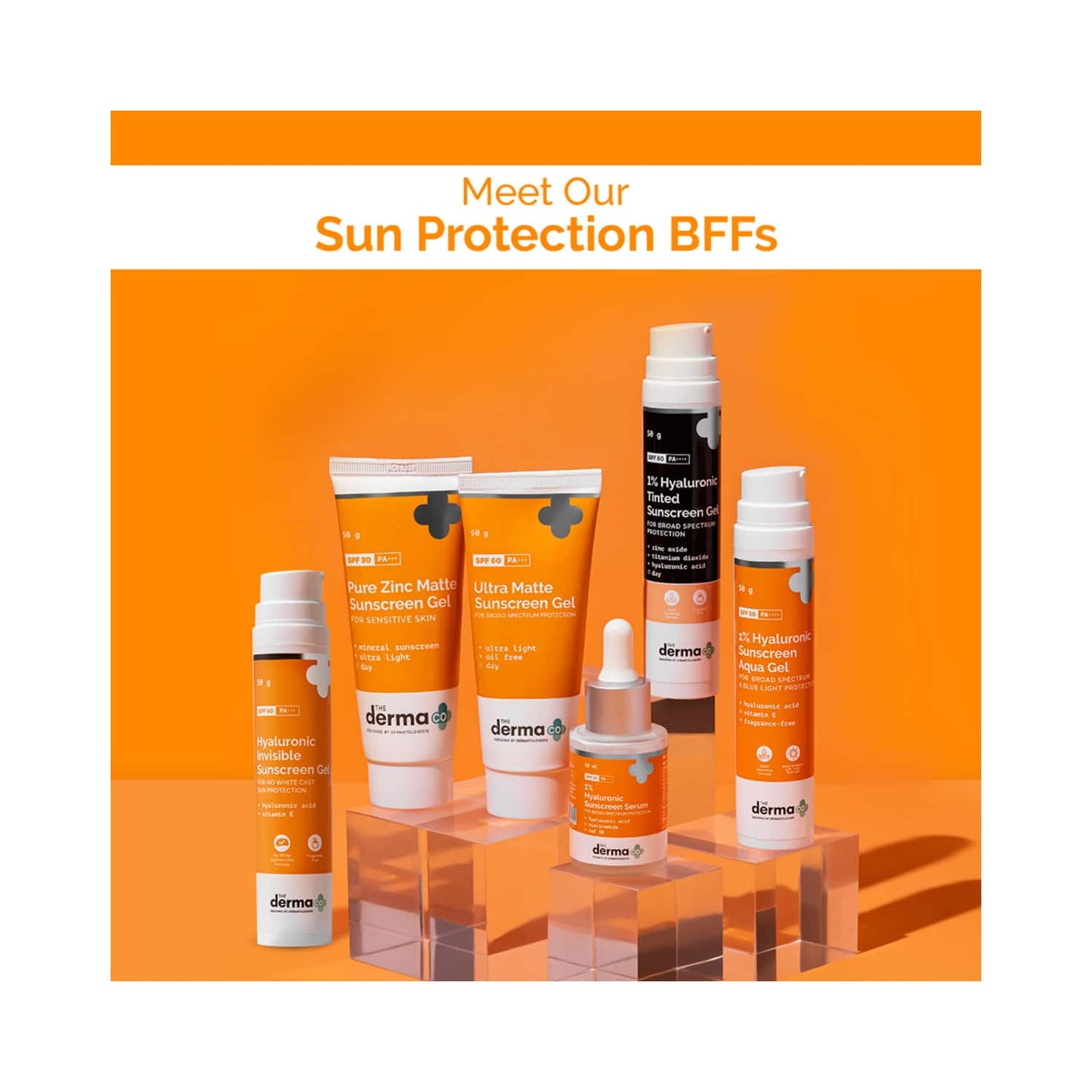 The Derma Co Pore Minimizing Priming Sunscreen With SPF 50 PA++ (50g)