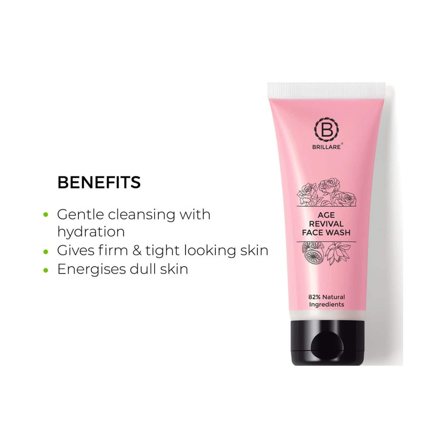 Brillare Age Revival Face Wash For Ageing Skin