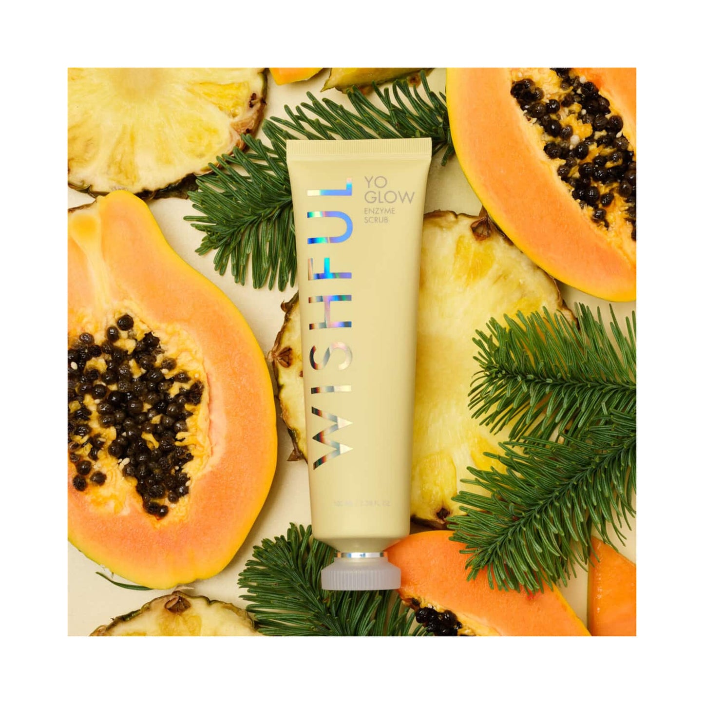 Wishful Yo Glow AHA & BHA Facial Enzyme Scrub (40ml)