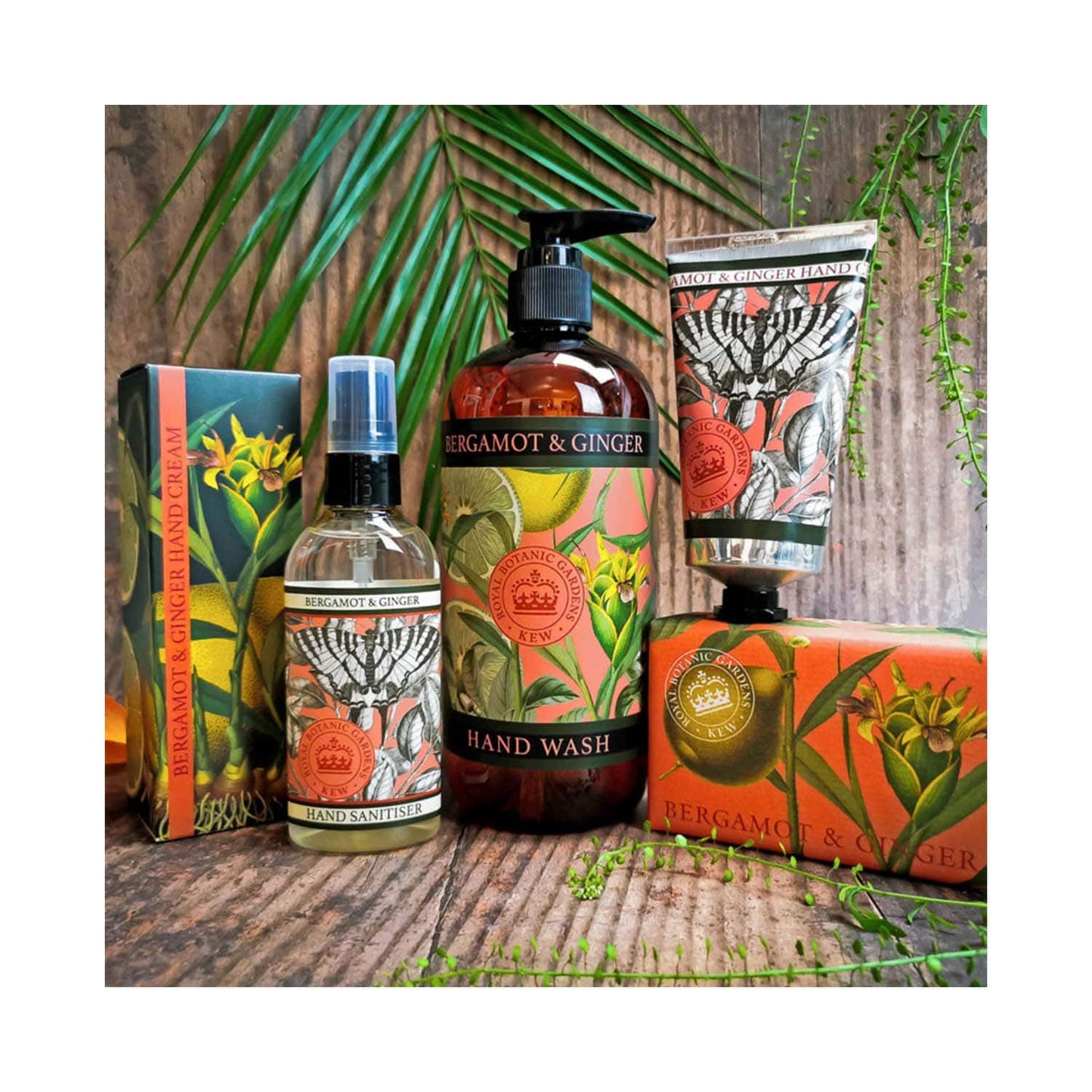 The English Soap Company Royal Botanic Gardens Kew Bergamot & Ginger Soap (240g)