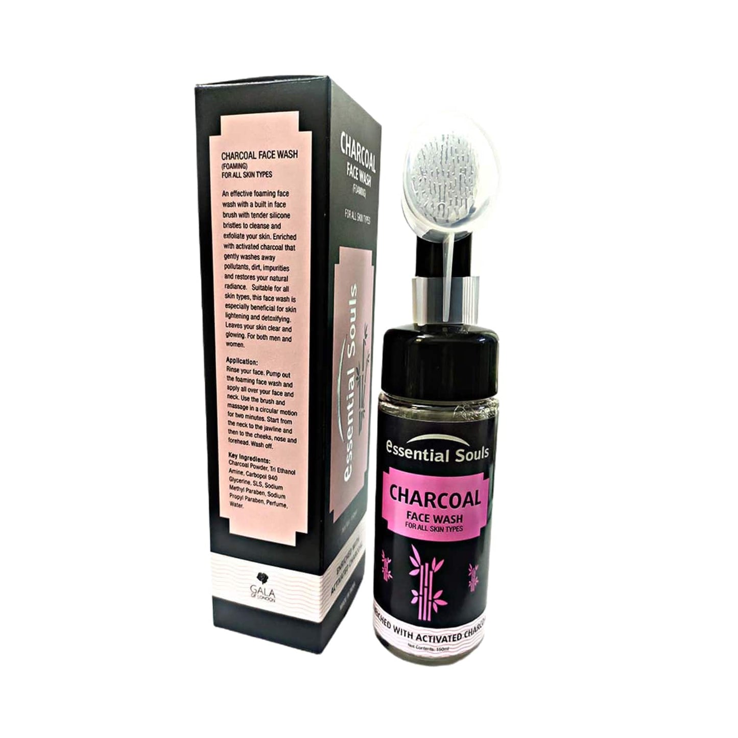 Essential Souls Charcoal Foaming Face Wash (150ml)