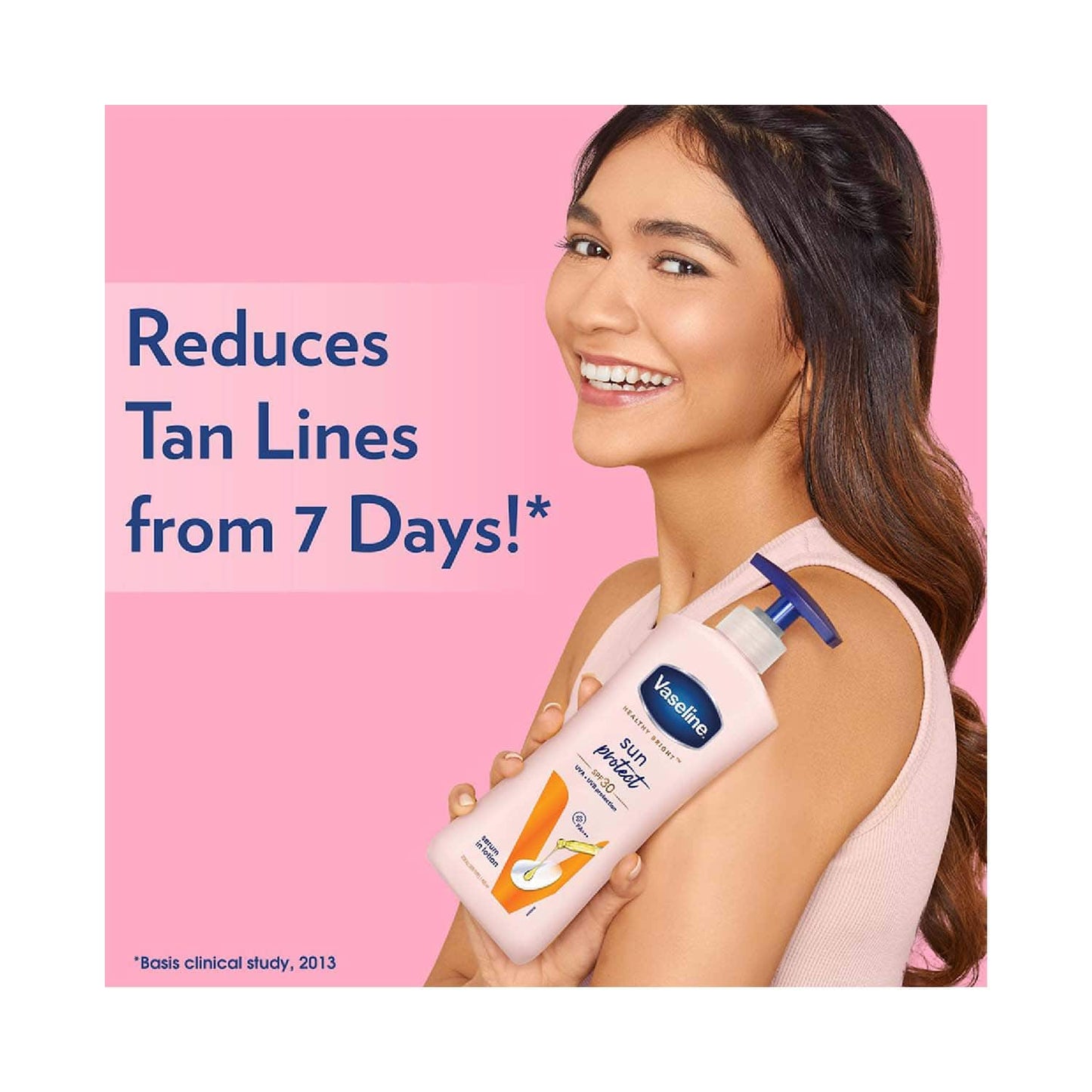 Vaseline Sun Protect SPF 30 UVA + UVB PA+++ Body Lotion (600 ml)