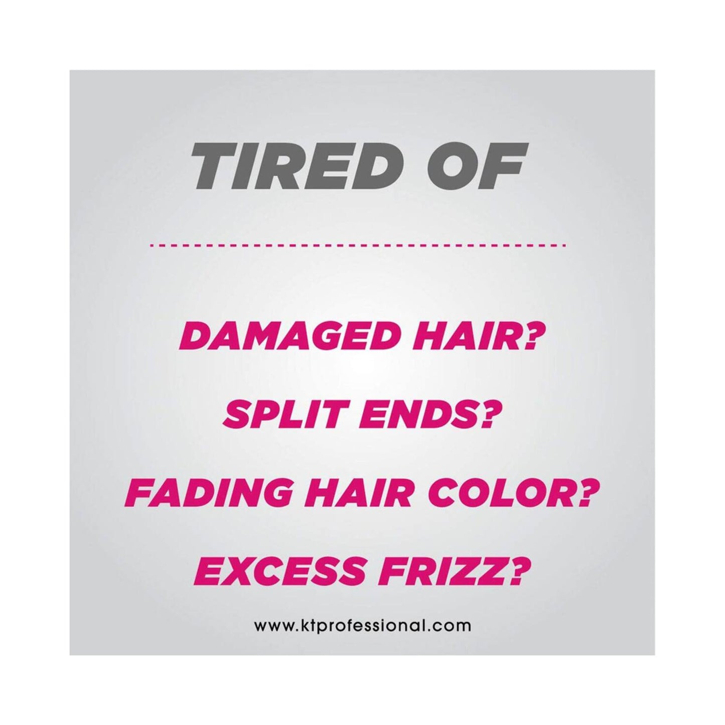 KT Professional Keratin Gloss Damage Repair & Split End Control Conditioner (250ml)