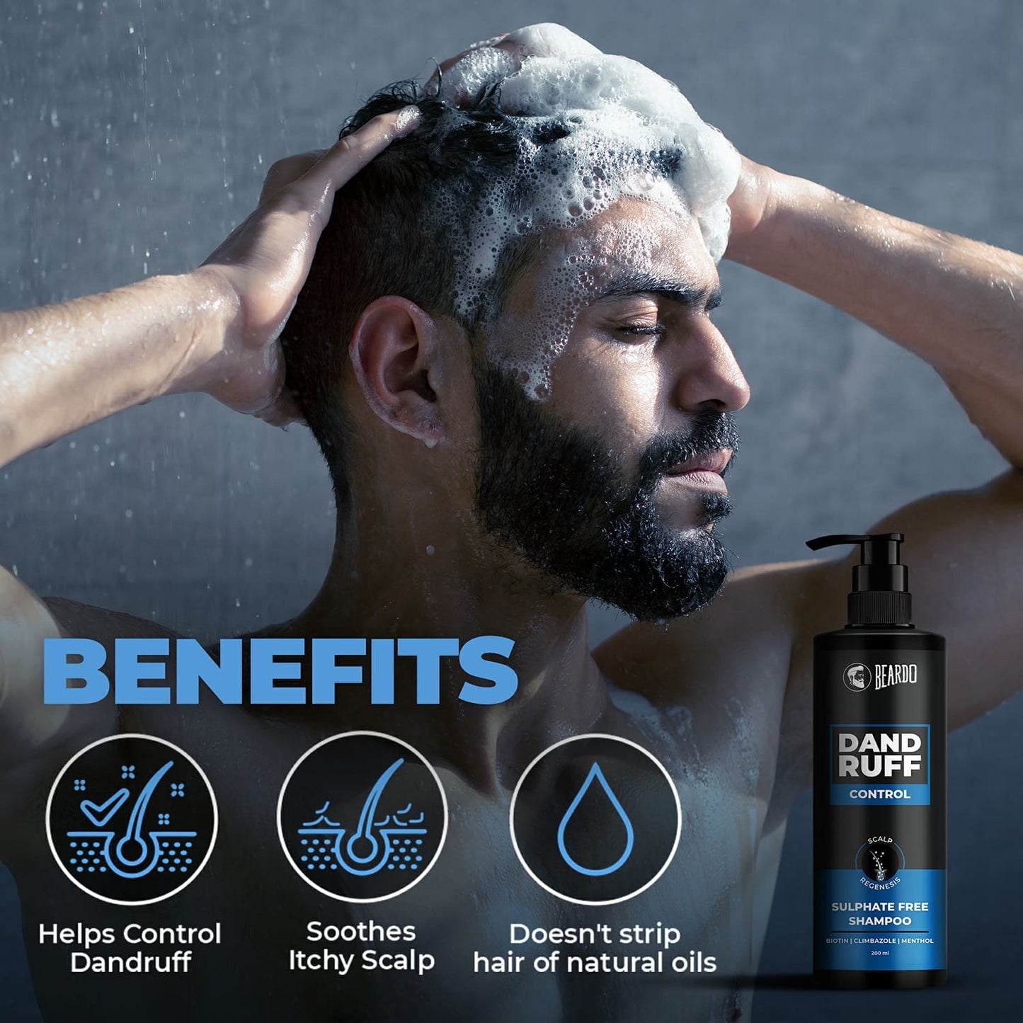 Beardo Dandruff Control Shampoo (200ml)