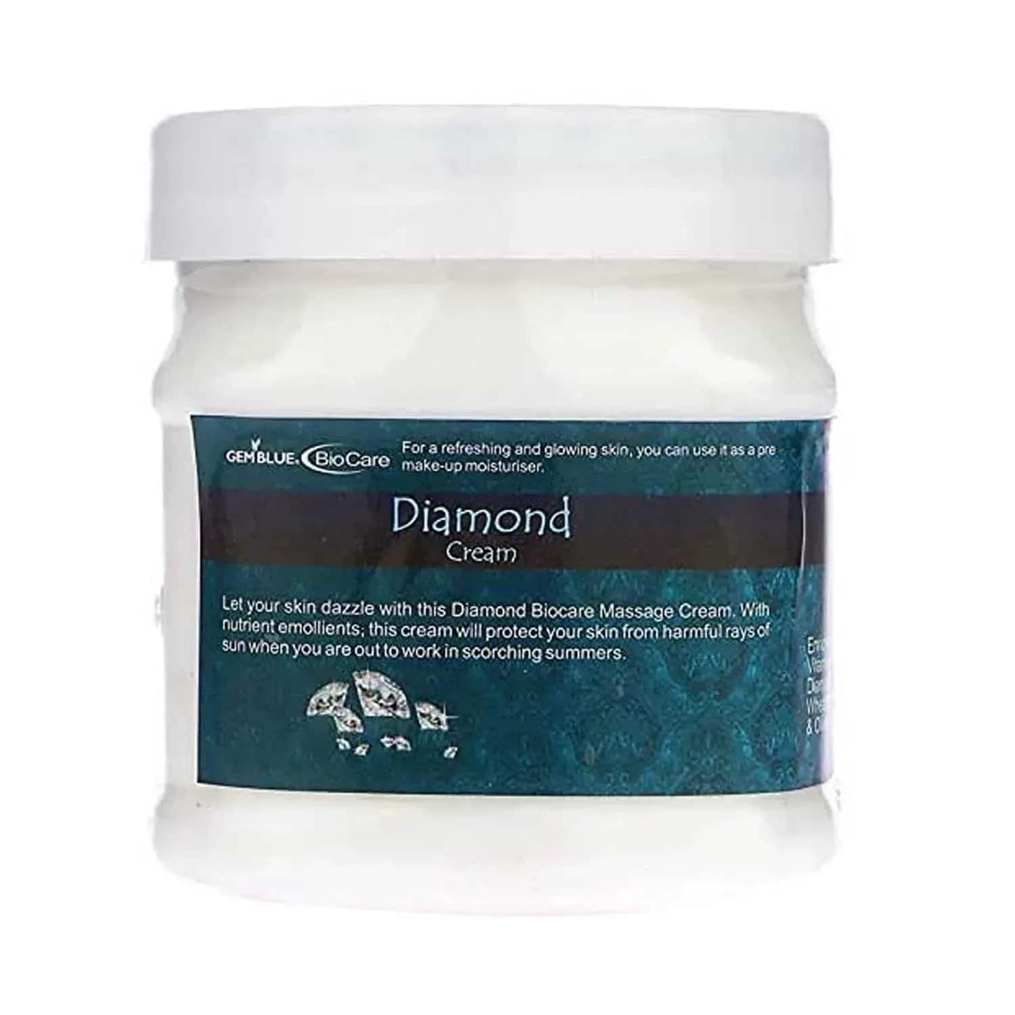 Gemblue Biocare Diamond Face And Body Cream - (500ml)