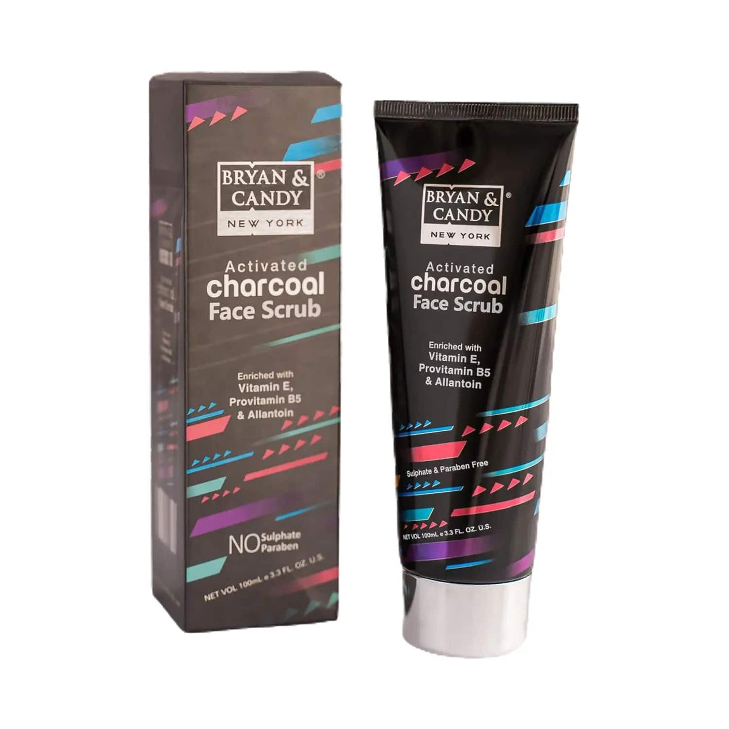 BRYAN & CANDY Charcoal Face Scrub (100ml)