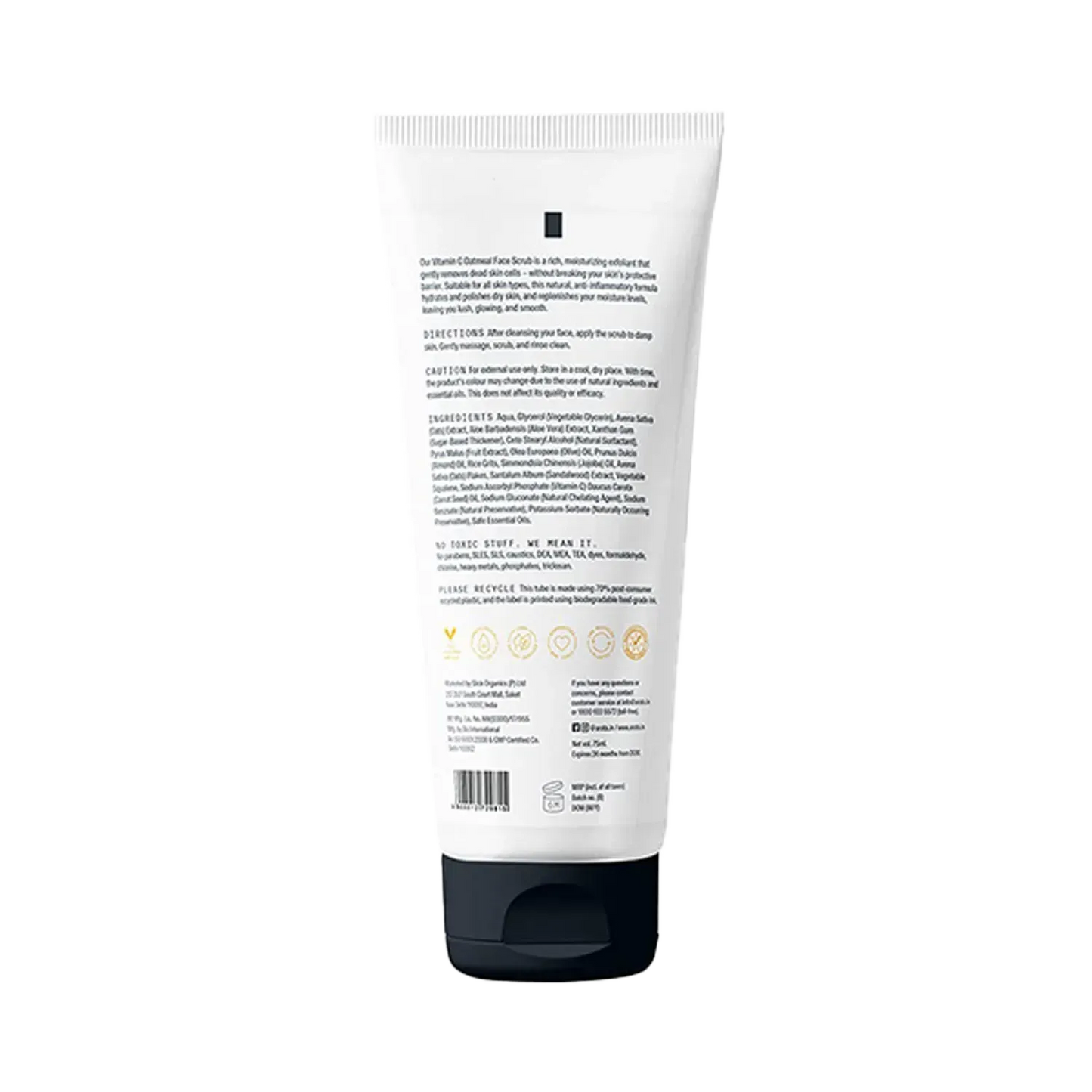 Arata Vitamin C Oatmeal Face Scrub (75ml)