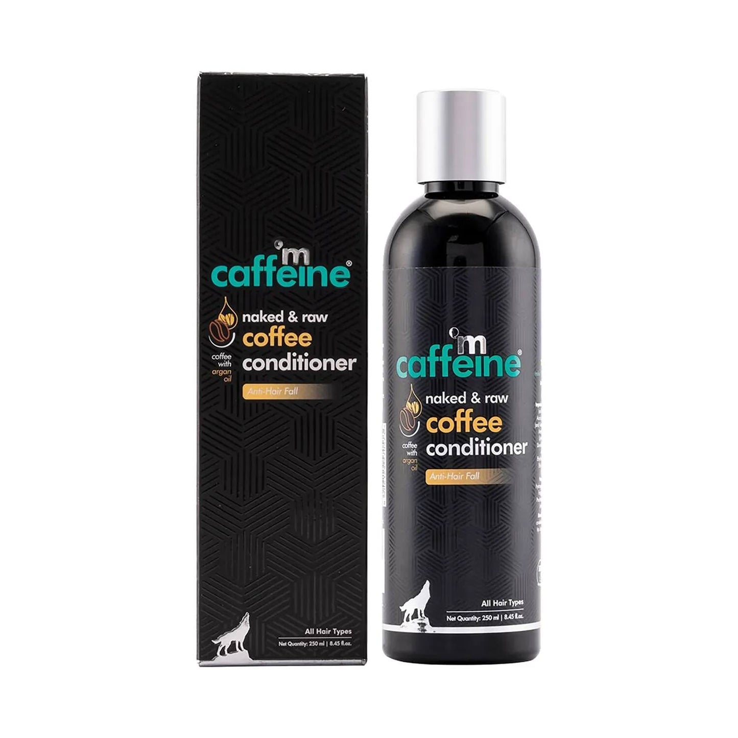 mCaffeine Naked & Raw Coffee Hair Conditioner - (250ml)