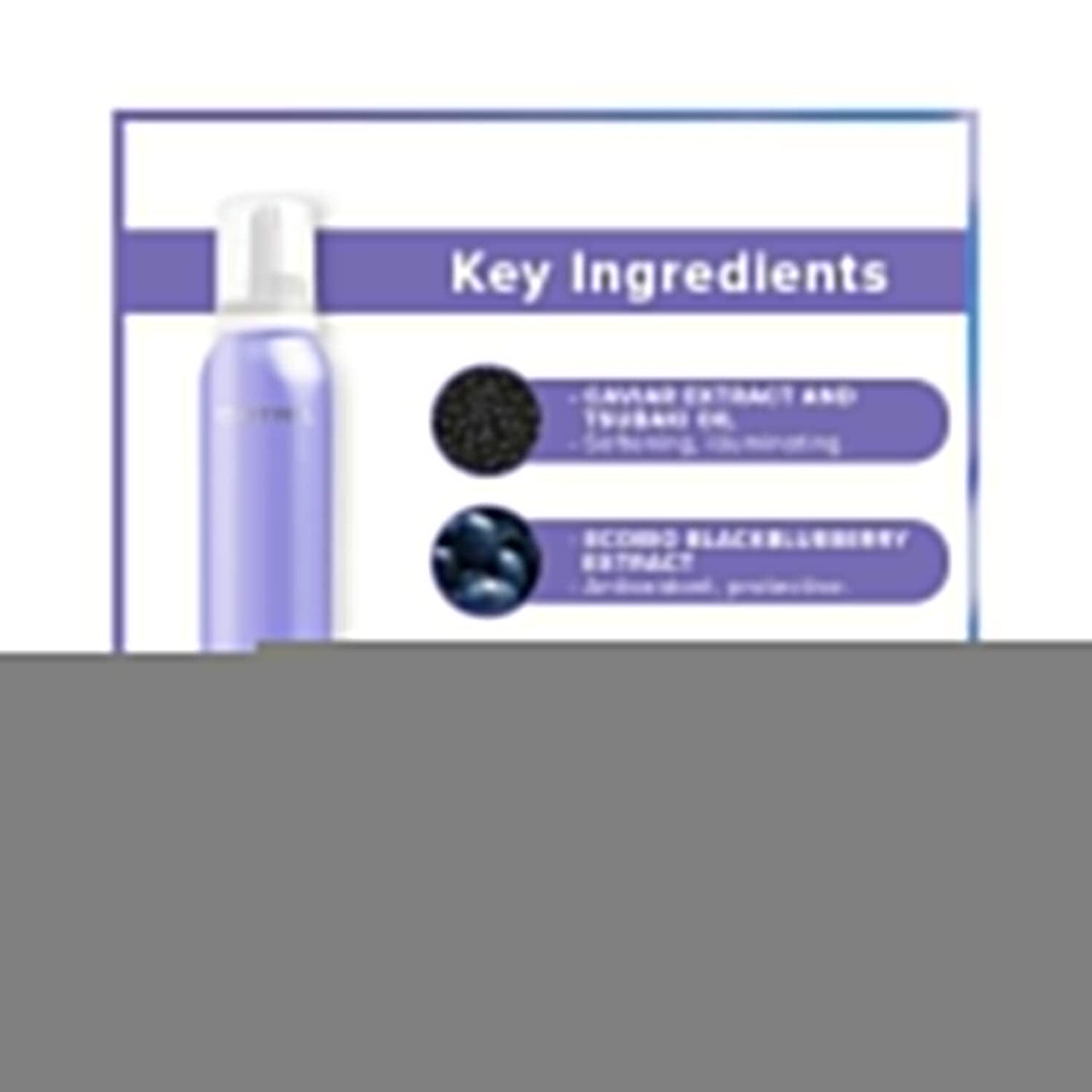 COTRIL Icy Blond Purple Mousse For Blond Or Grey Hair Conditioner (200 ml)