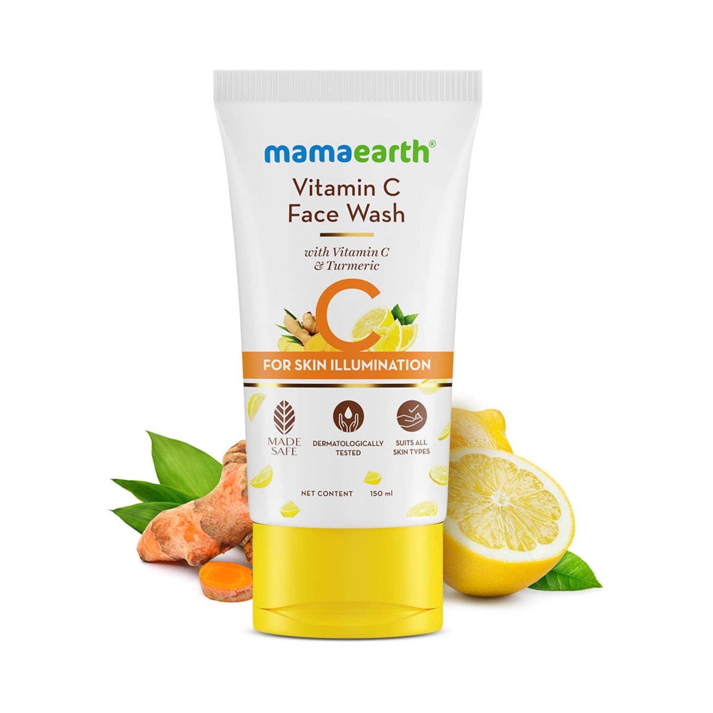 Mamaearth Vitamin C Face Wash (150 ml)