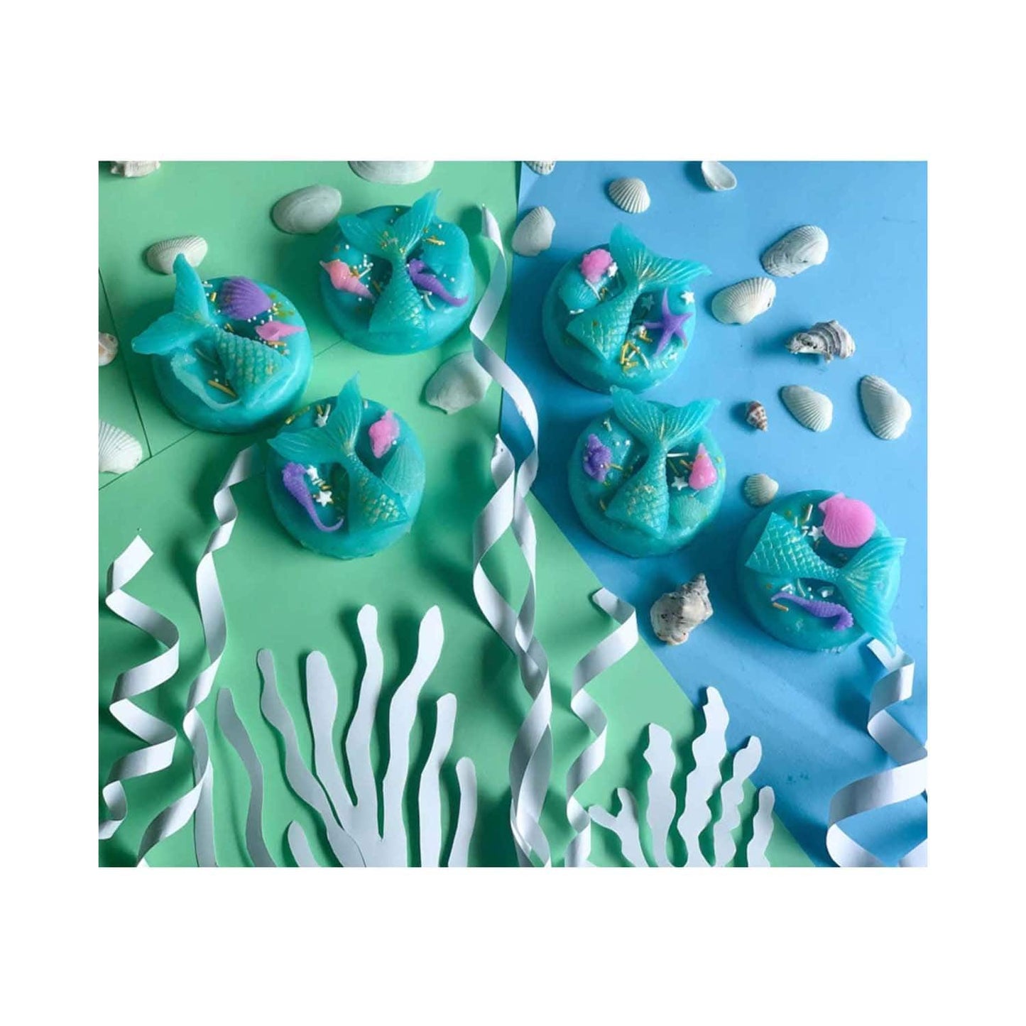 The Sass Bar Mermaid Donut Soap (80 g)