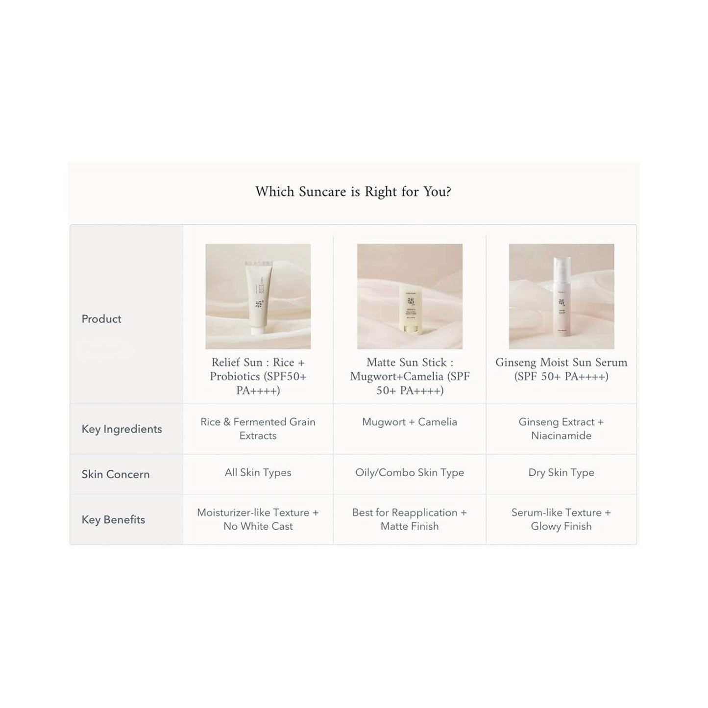 Beauty of Joseon Matte Sun Stick Mugwort + Camelia With SPF 50 PA++++ (18 g)