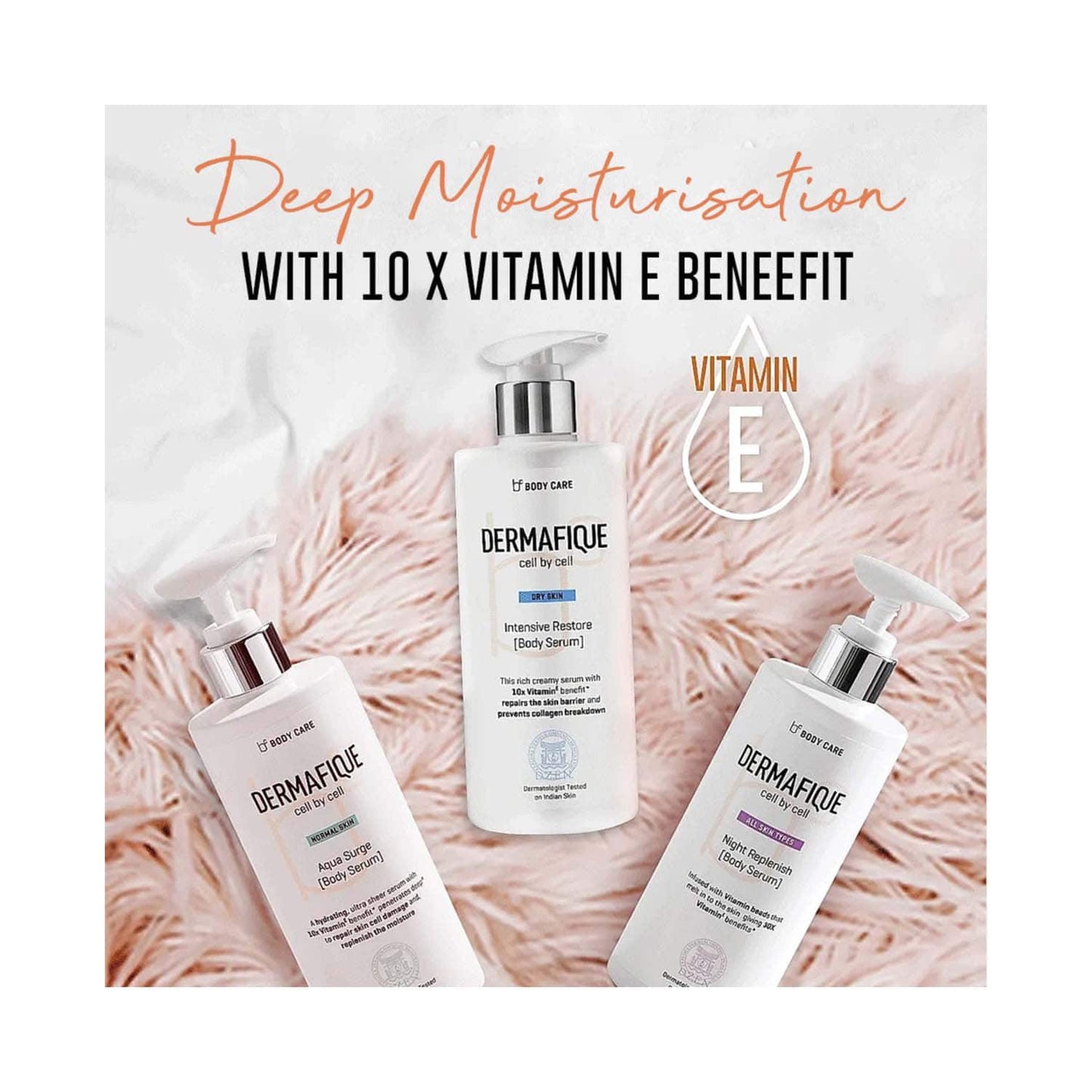 Dermafique Intensive Restore Body Moisturizer Serum (500 ml)