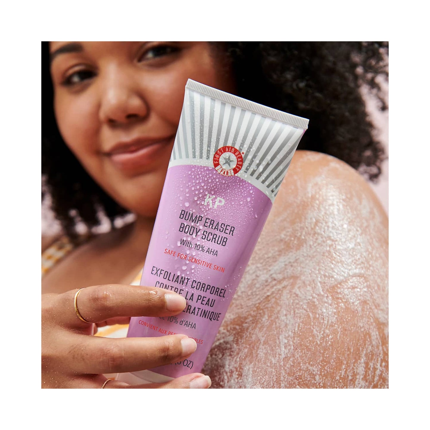 First Aid Beauty KP Bump Eraser Body Scrub With 10% AHA (56.7g)