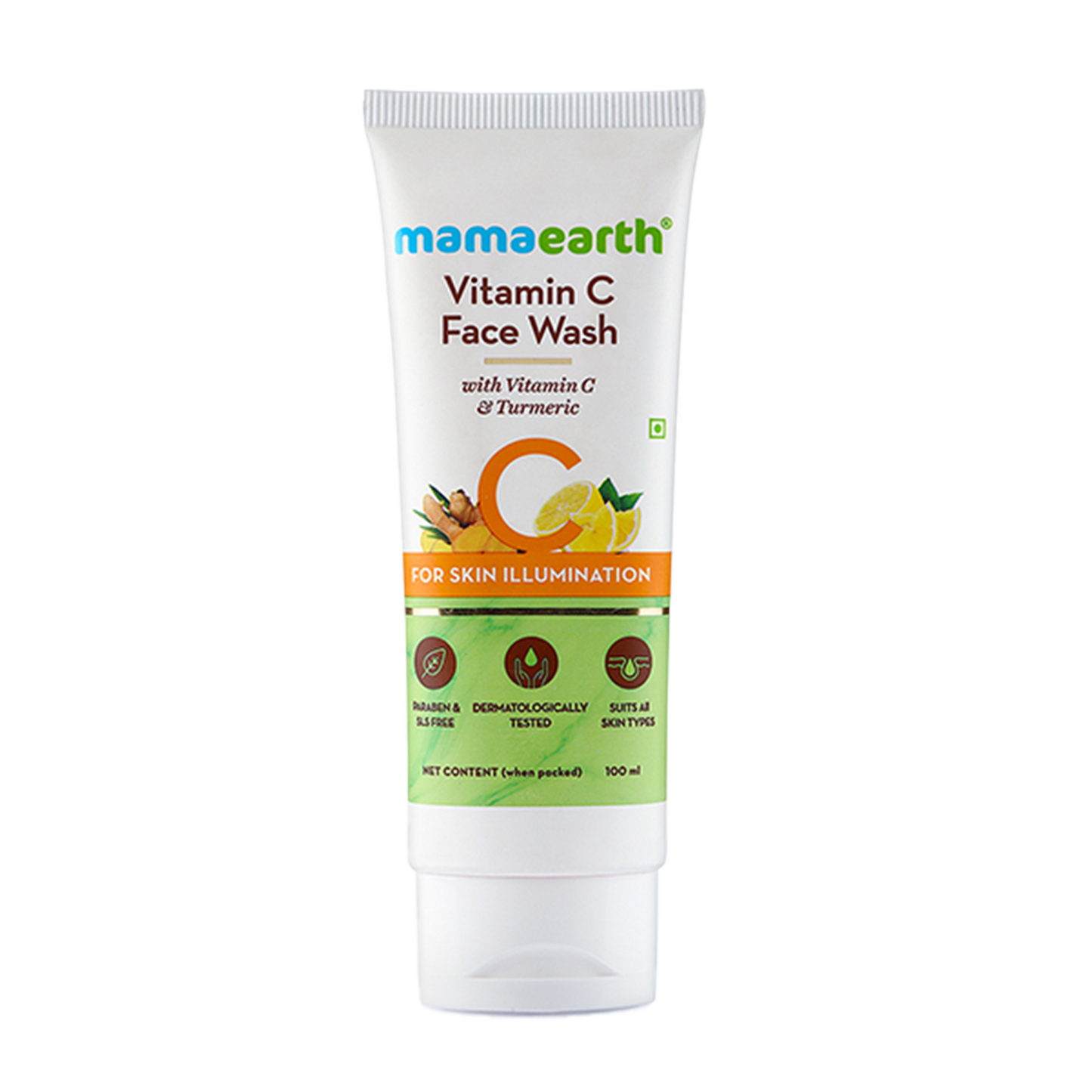 Mamaearth Vitamin C Face Wash (100ml)